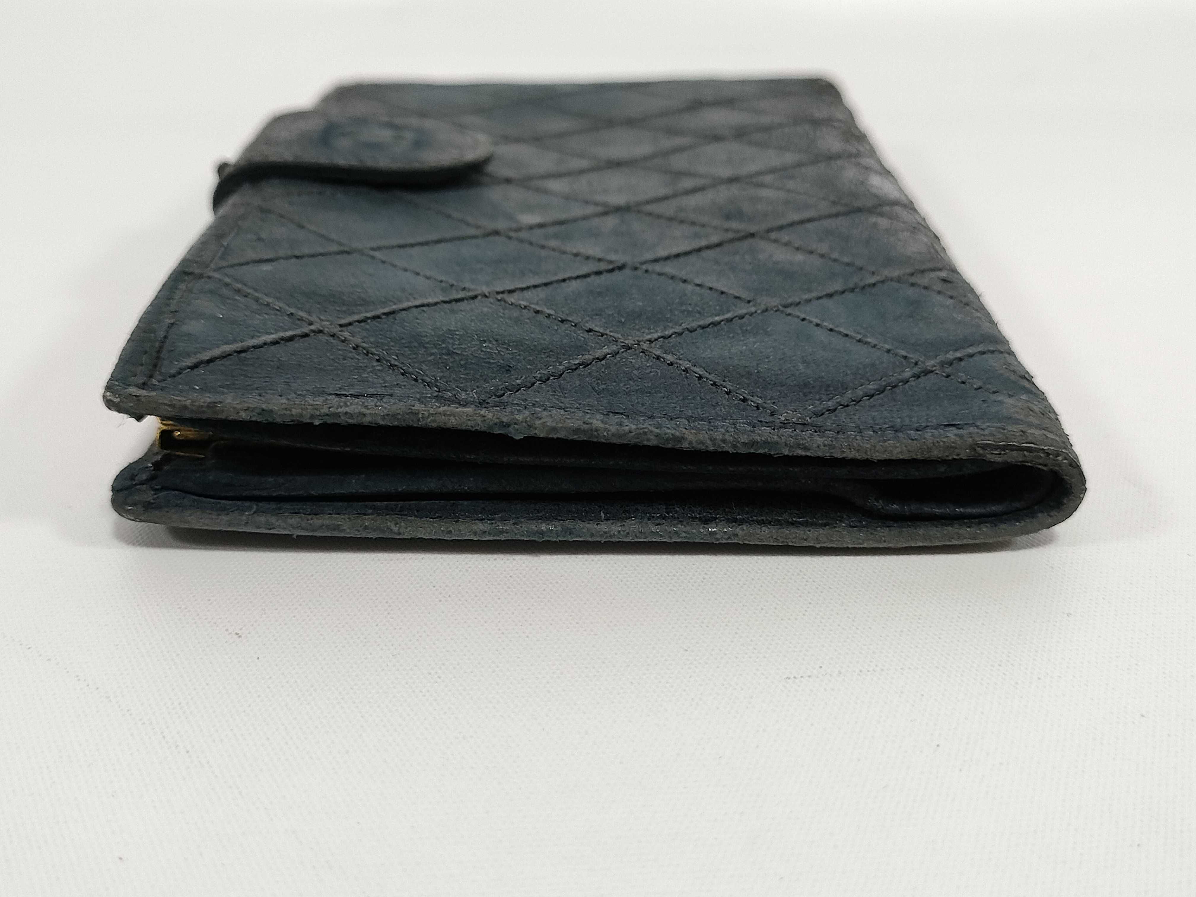 Matelassé Bicolore Long Wallet — view 6