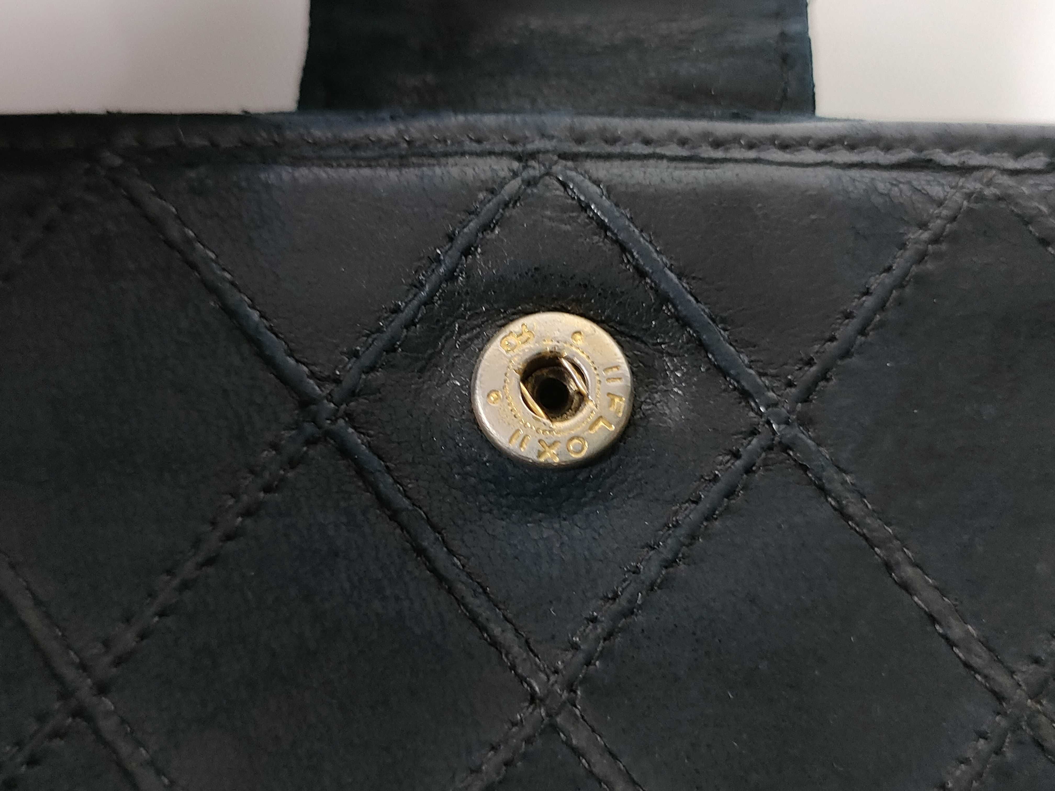 Matelassé Bicolore Long Wallet — view 9