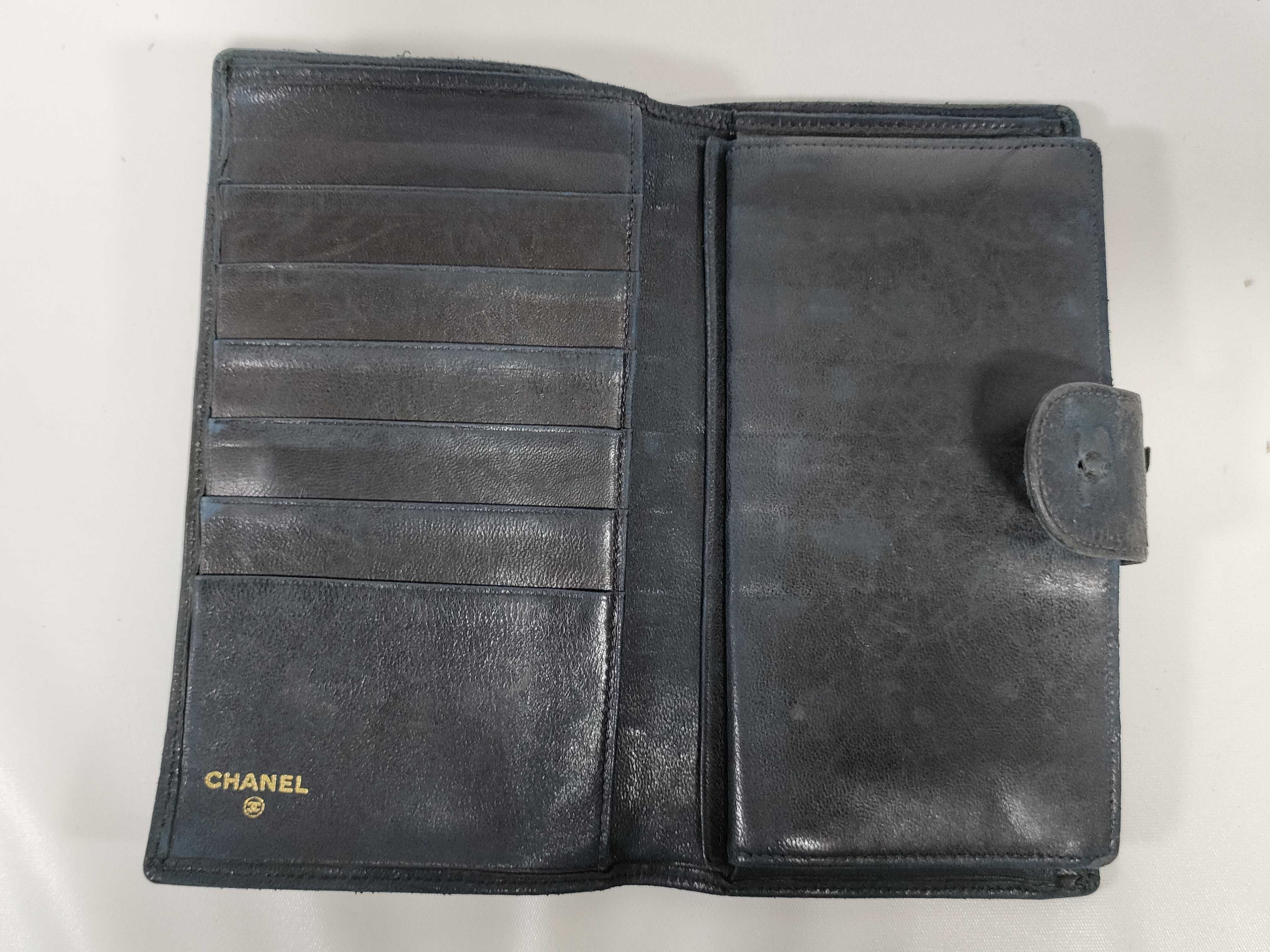Matelassé Bicolore Long Wallet — view 10