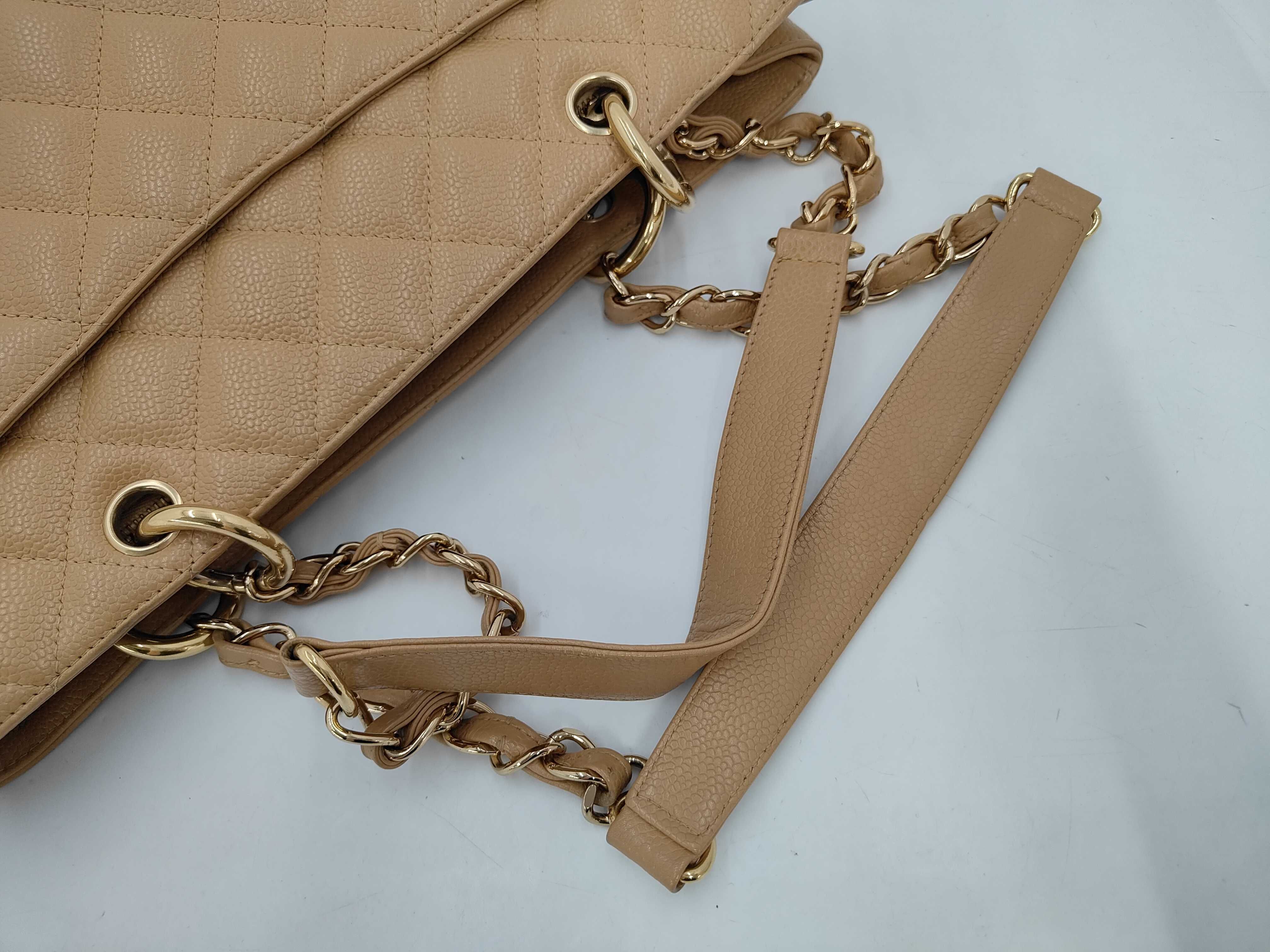 Chain Tote Matelassé Caviar Leather Tote Bag (Serial No. 8) — view 5