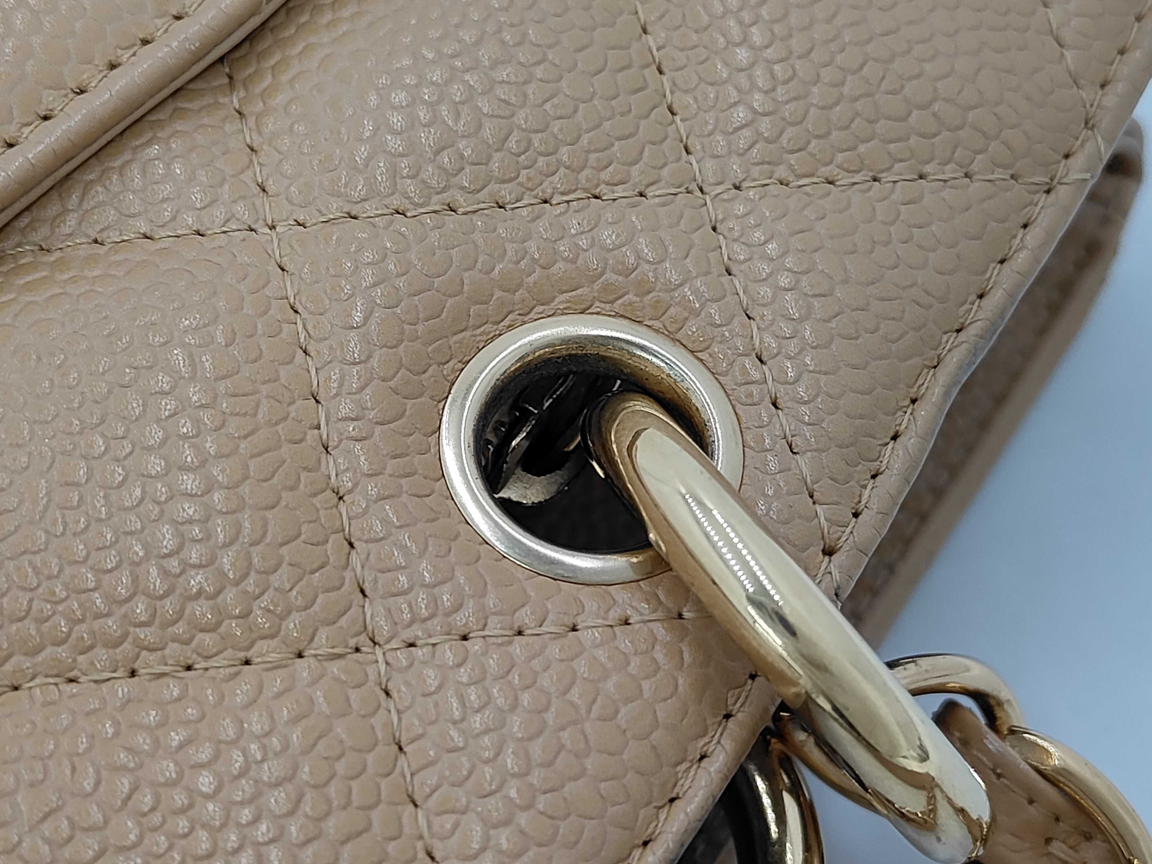 Chain Tote Matelassé Caviar Leather Tote Bag (Serial No. 8) — view 7