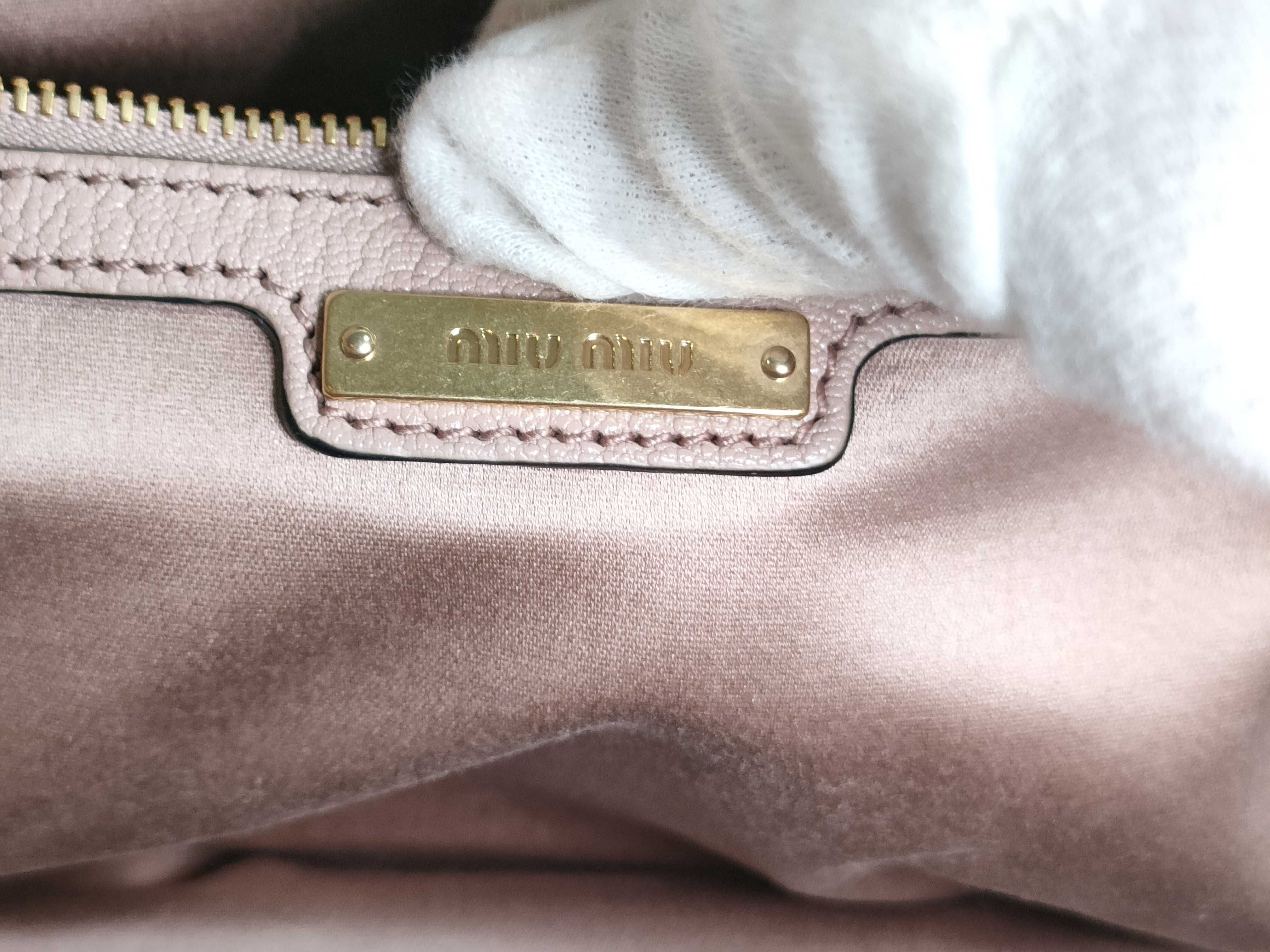 Leather 2-Way Handbag Pink Handbag — view 12