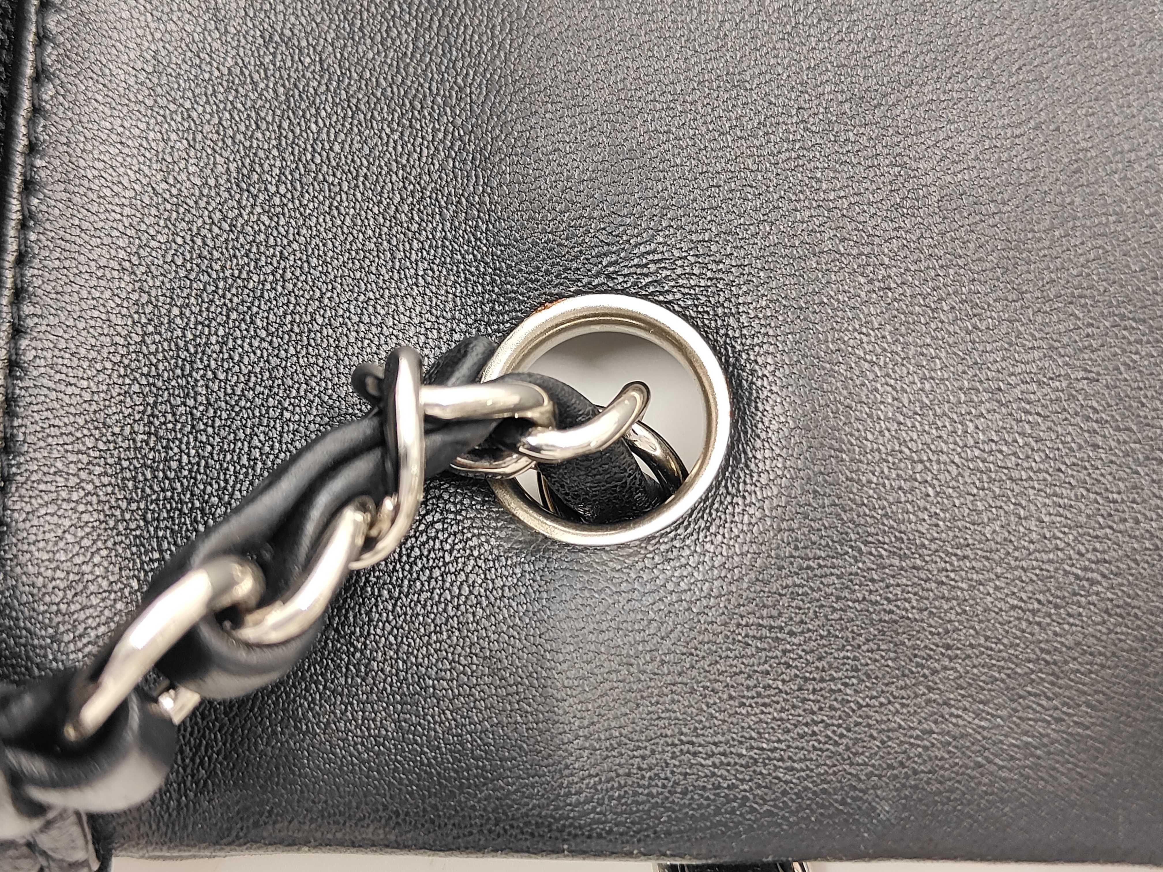 Mini Matelassé 20 Lambskin Silver Hardware Serial Number 24 Chain Shoulder Bag — view 7