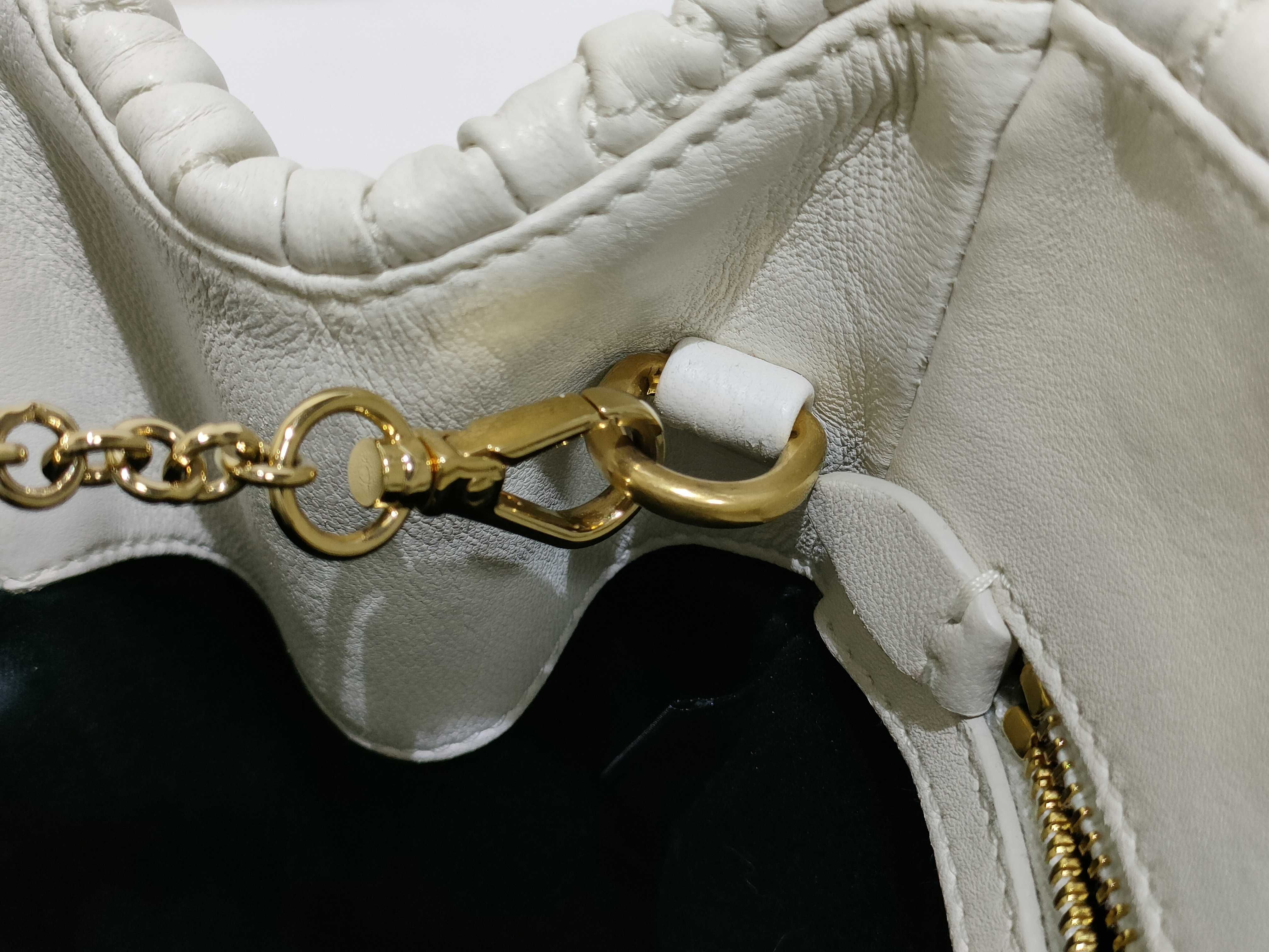 Nappa Crystal Leather 2-Way Handbag White 5BA067 Handbag — view 13