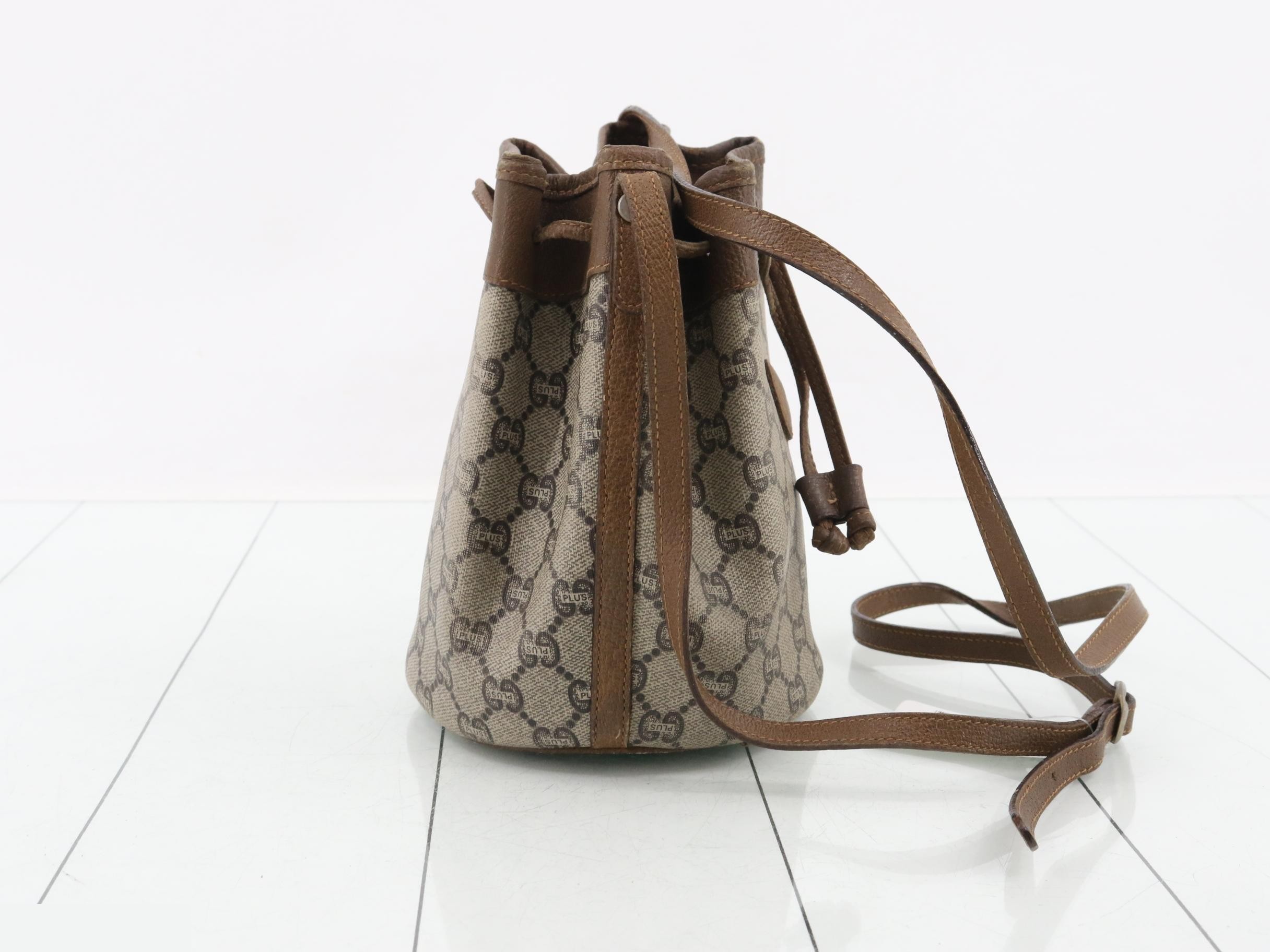 GG Plus drawstring shoulder bag — view 4