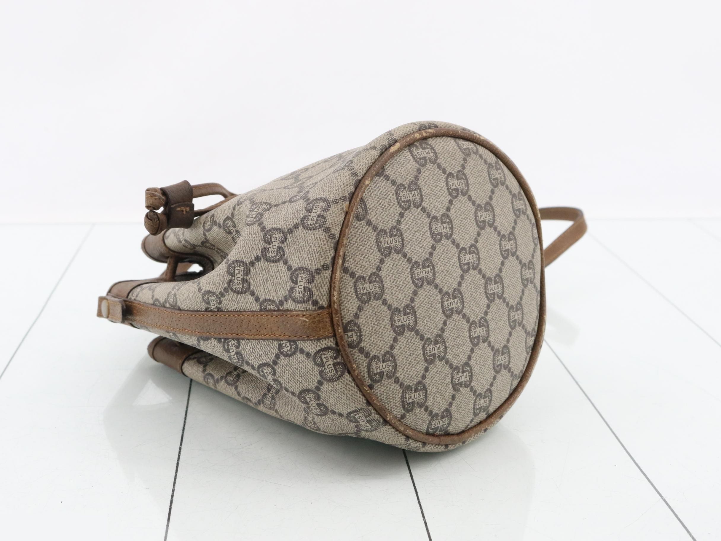 GG Plus drawstring shoulder bag — view 5