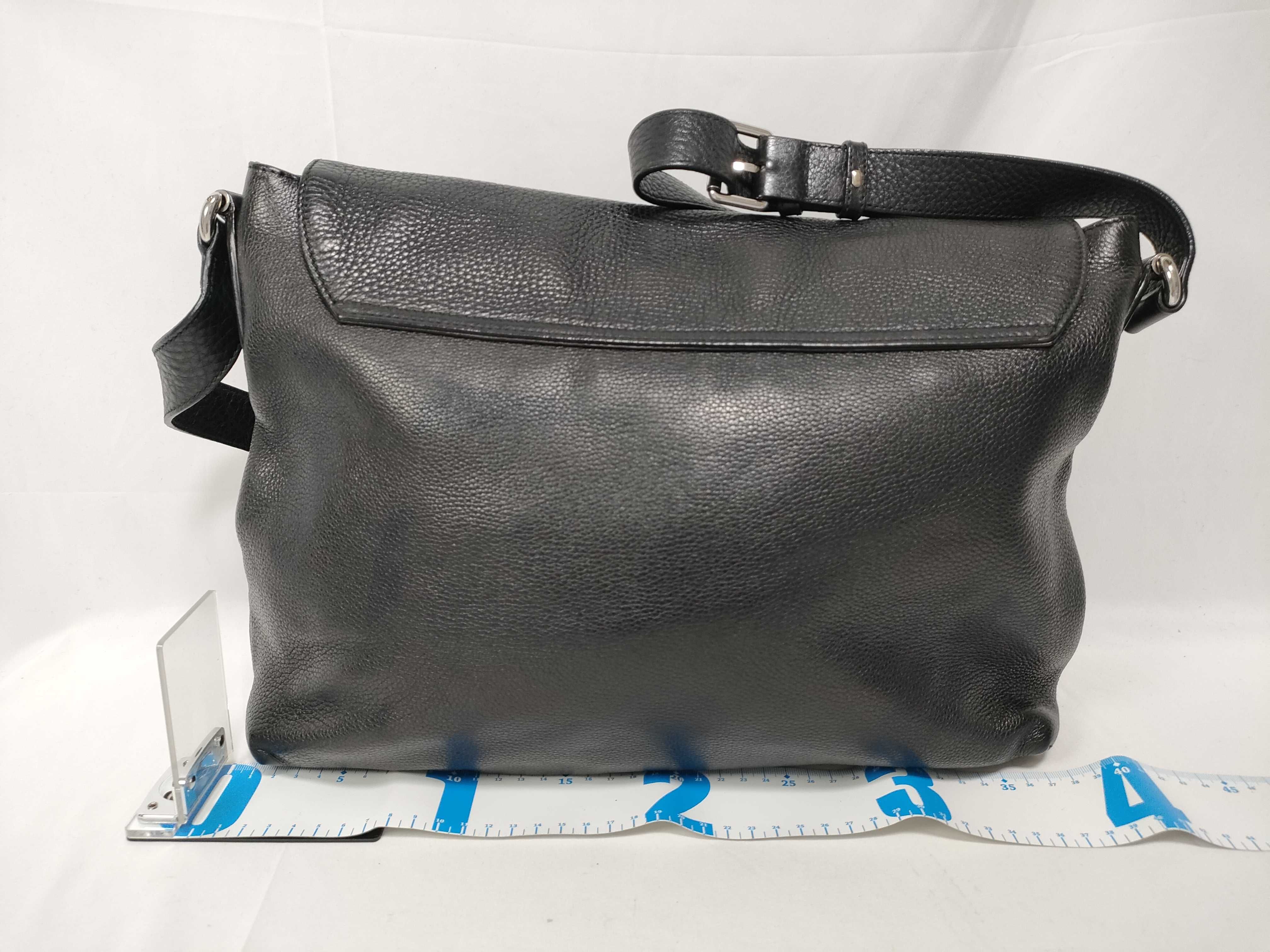 leather shoulder bag black shoulder bag — view 2