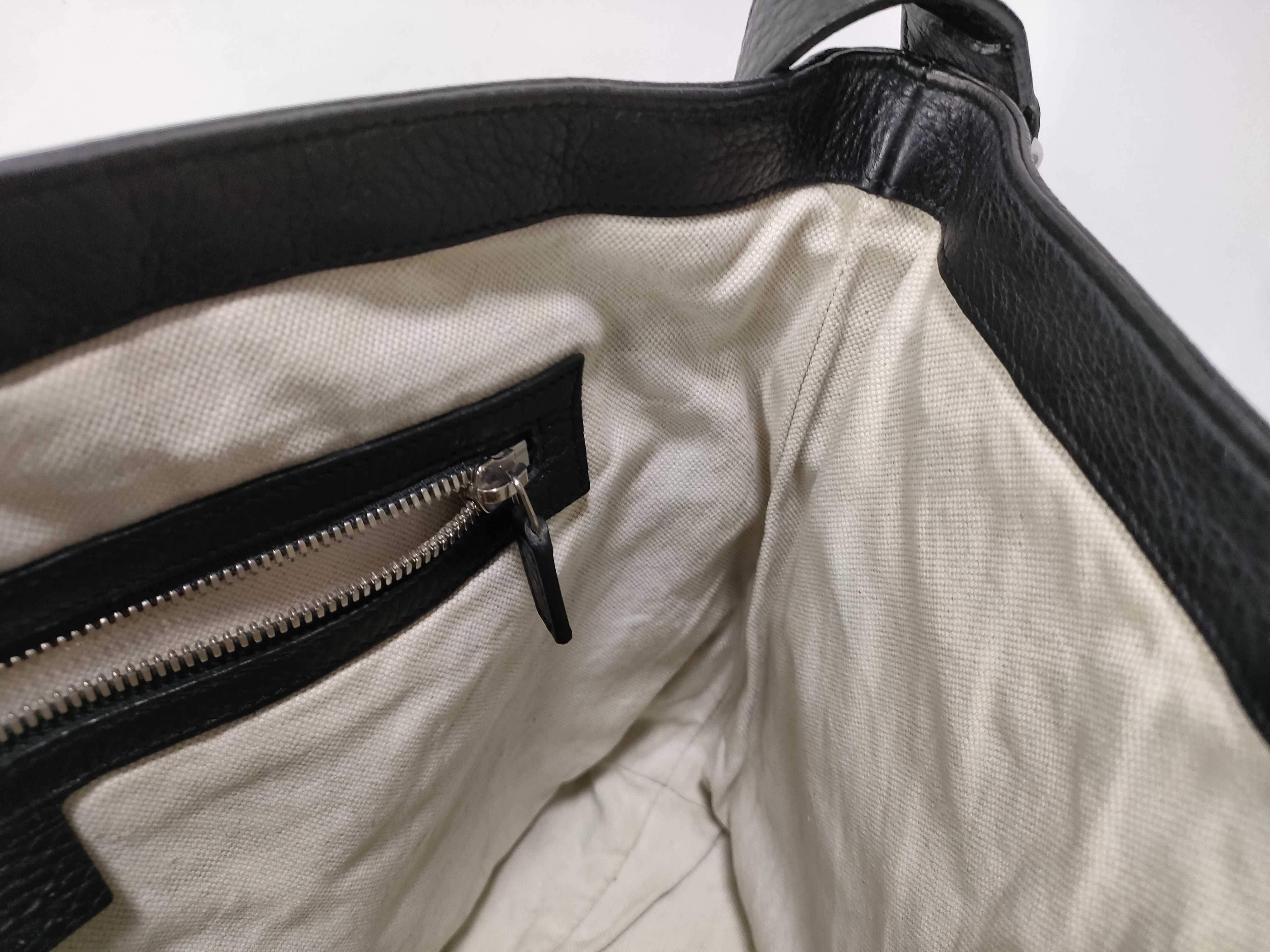 leather shoulder bag black shoulder bag — view 12