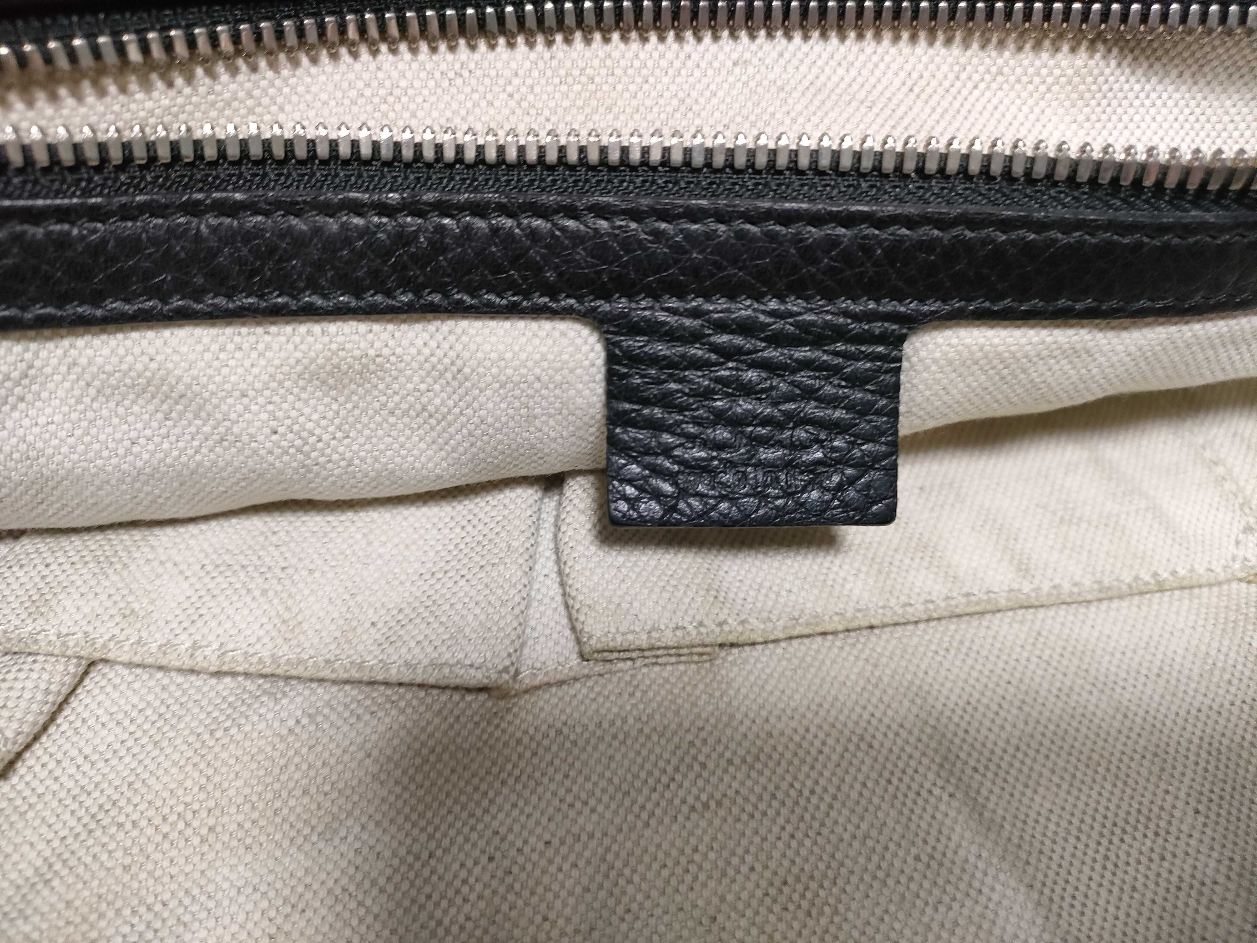 leather shoulder bag black shoulder bag — view 15