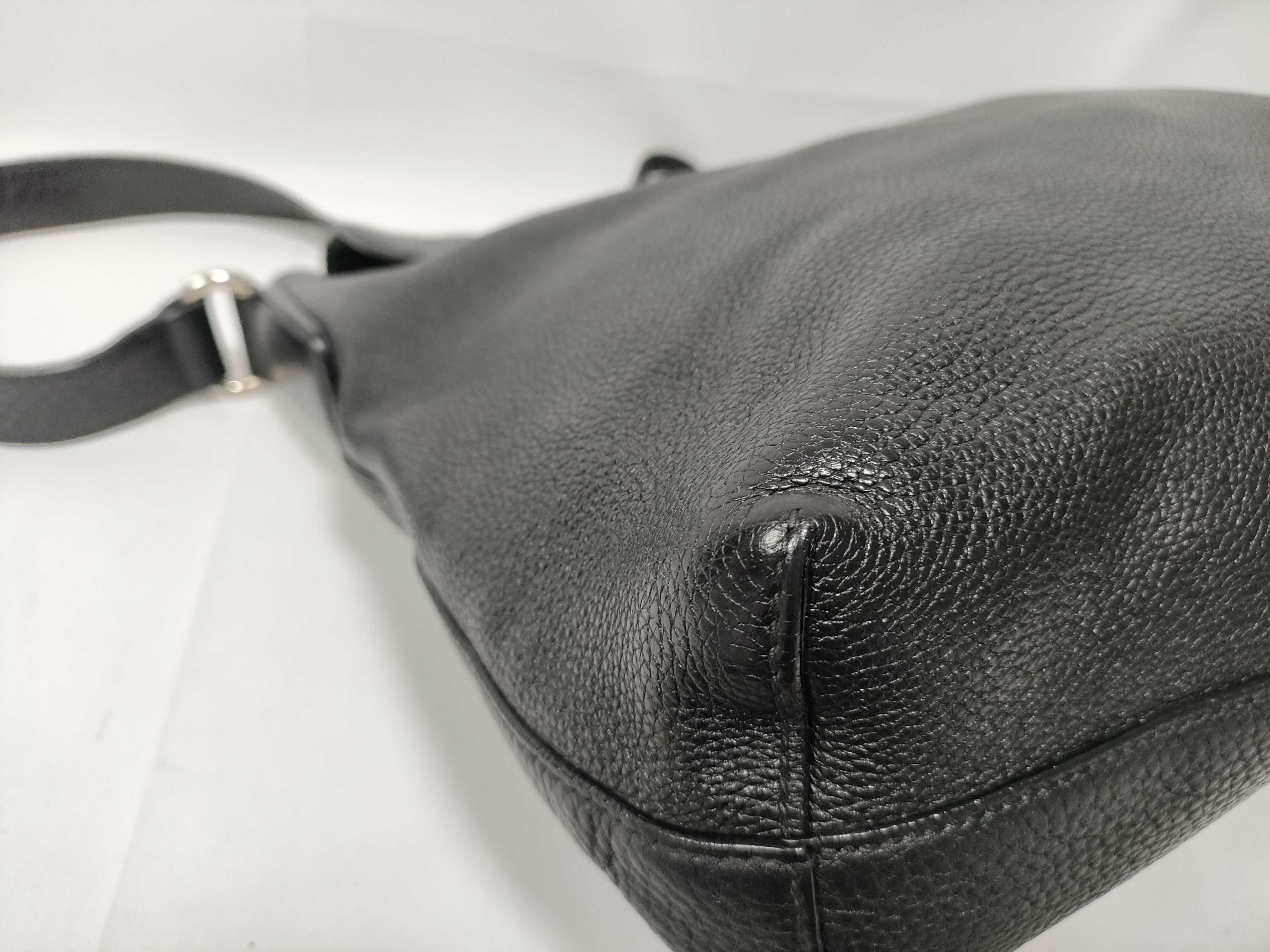 leather shoulder bag black shoulder bag — view 5