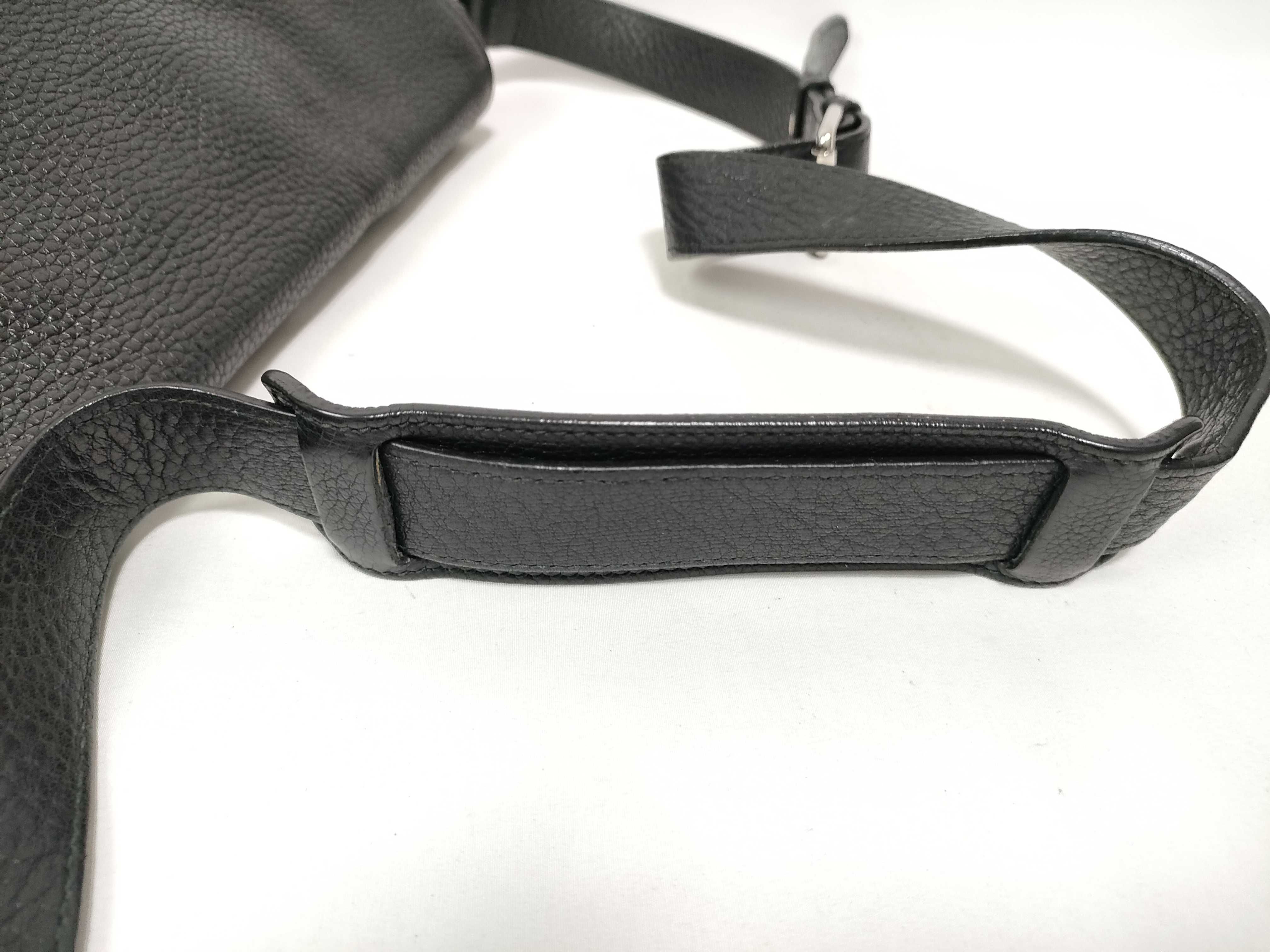 leather shoulder bag black shoulder bag — view 7
