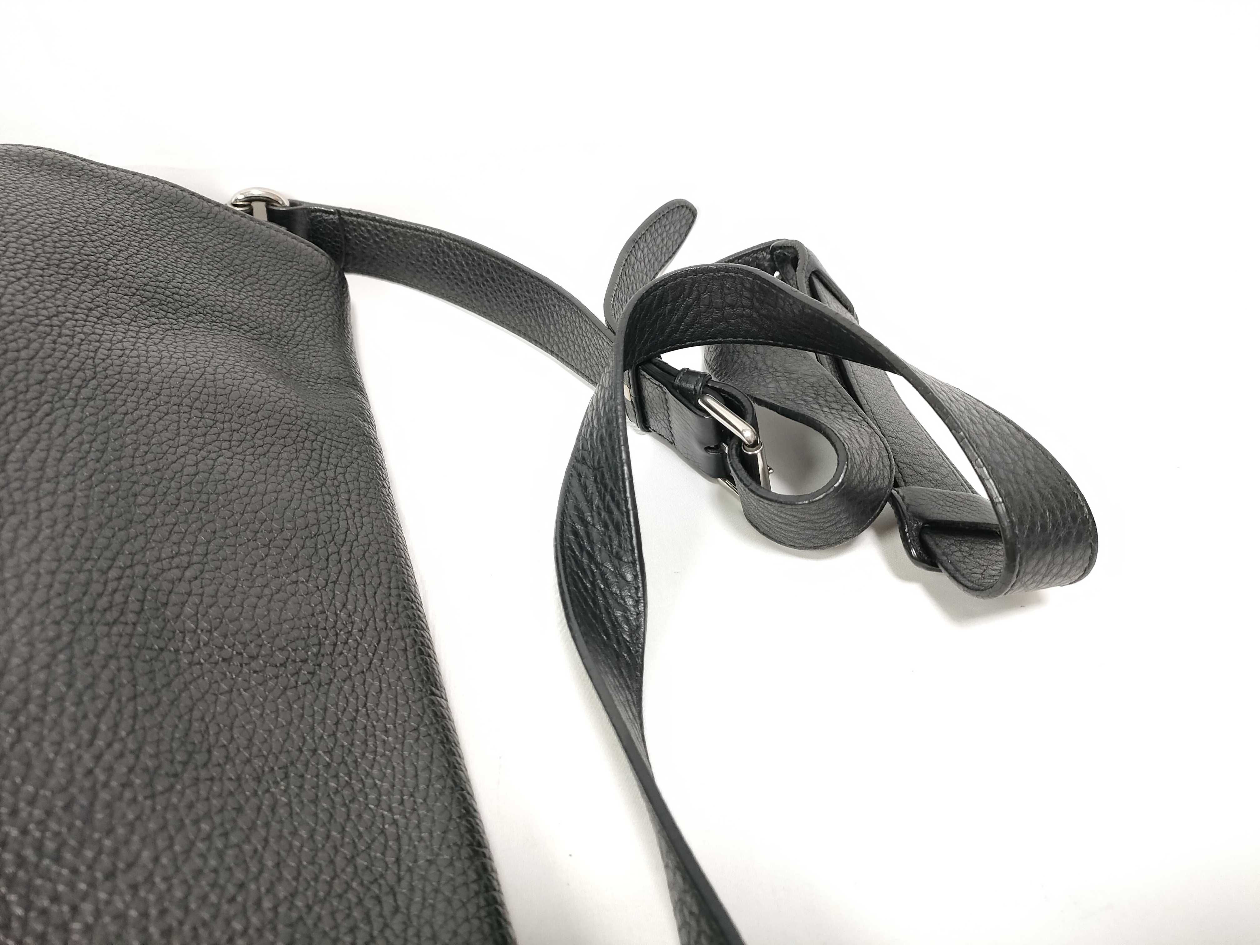 leather shoulder bag black shoulder bag — view 8