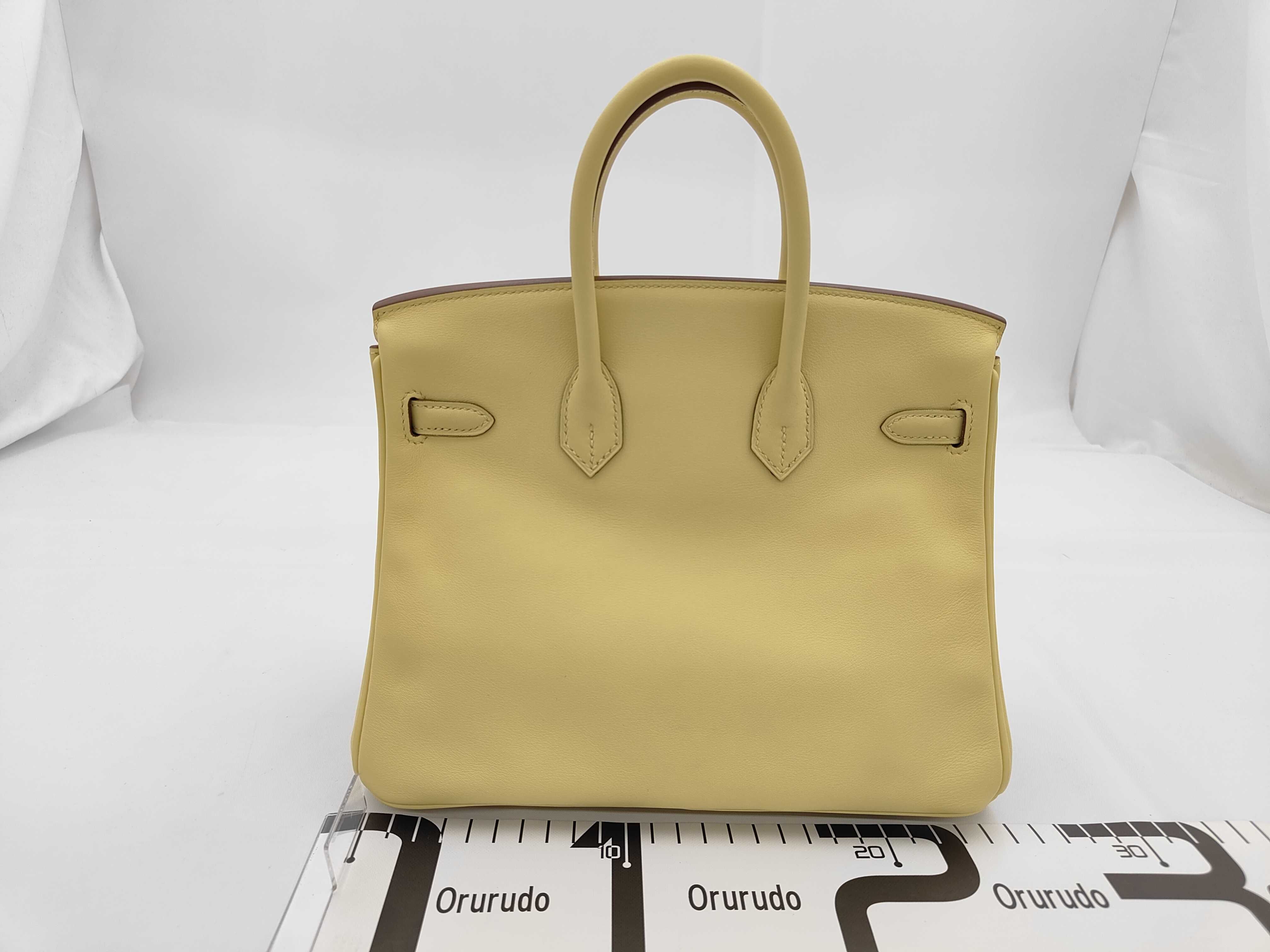 Yellow Birkin 25 Handbag — view 2