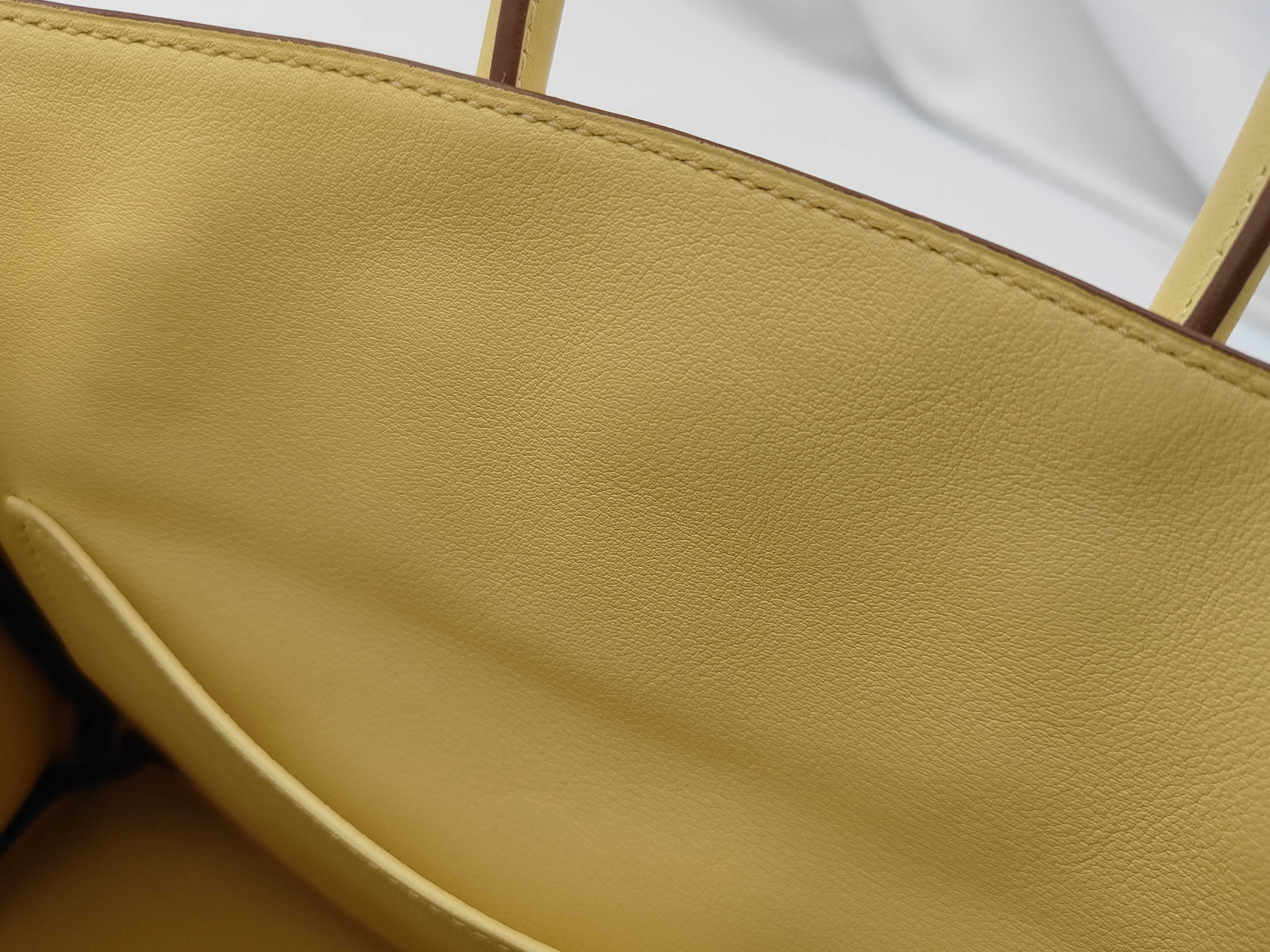 Yellow Birkin 25 Handbag — view 12