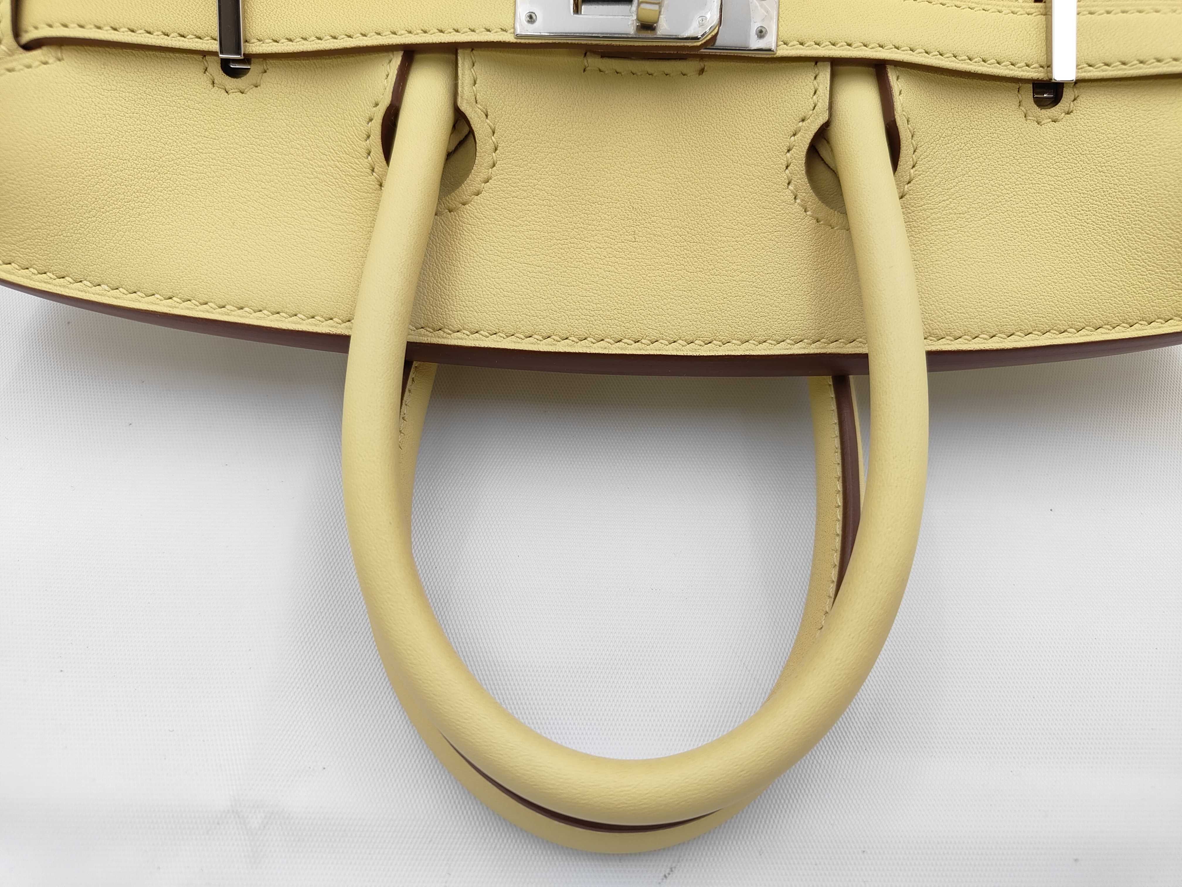Yellow Birkin 25 Handbag — view 3