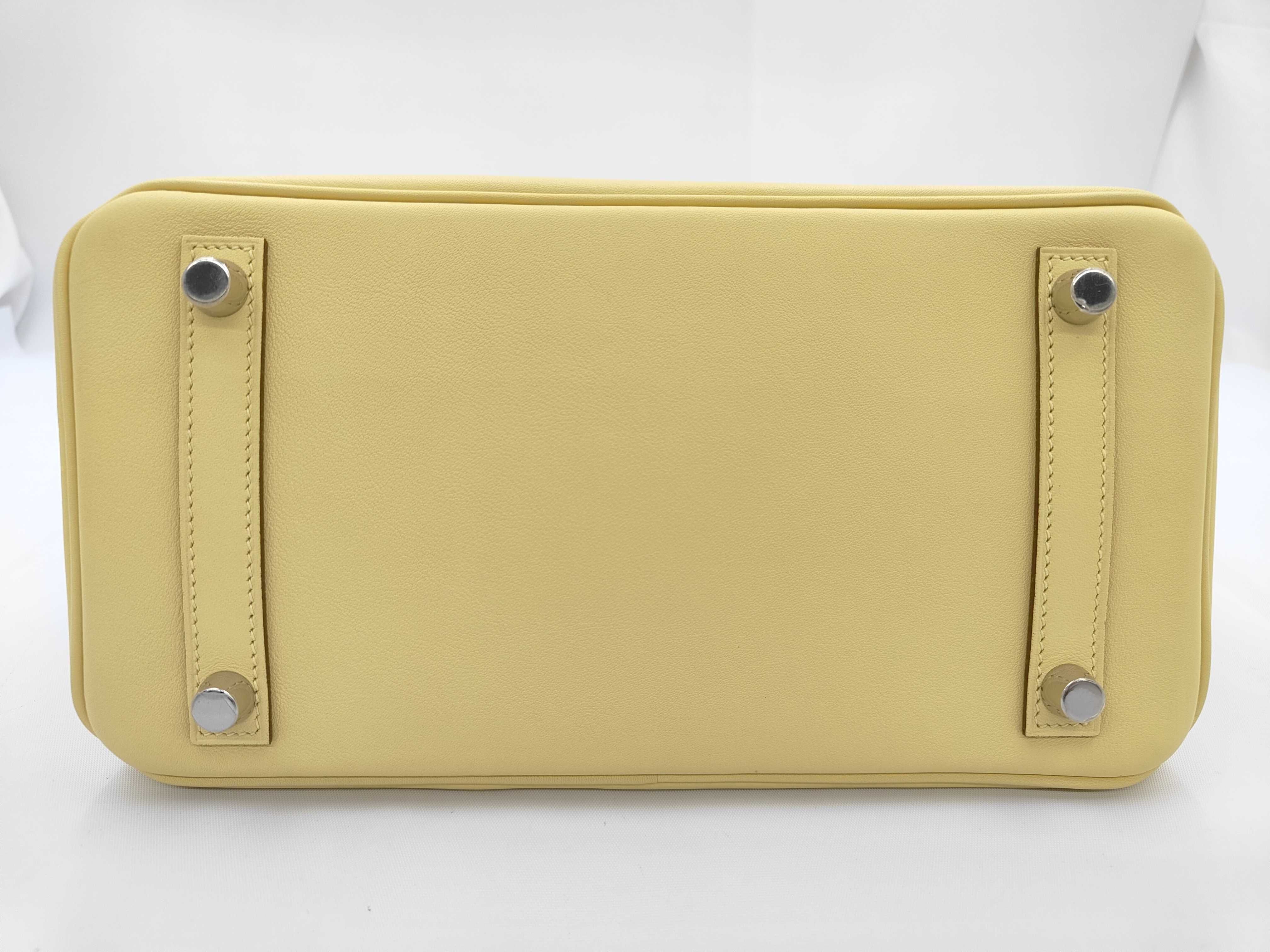Yellow Birkin 25 Handbag — view 5