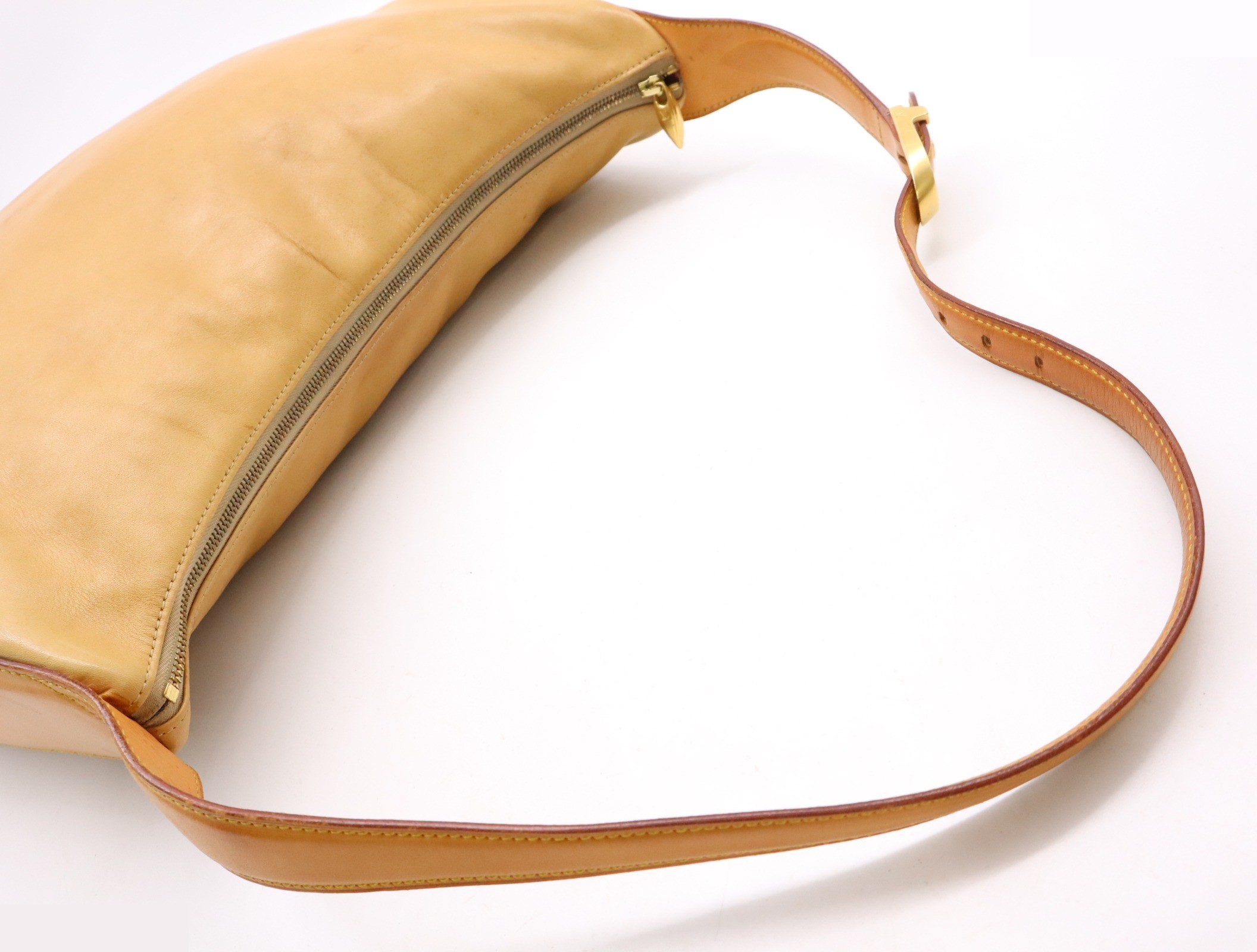 Leather Paris Saint-Germain store limited shoulder bag beige — view 6