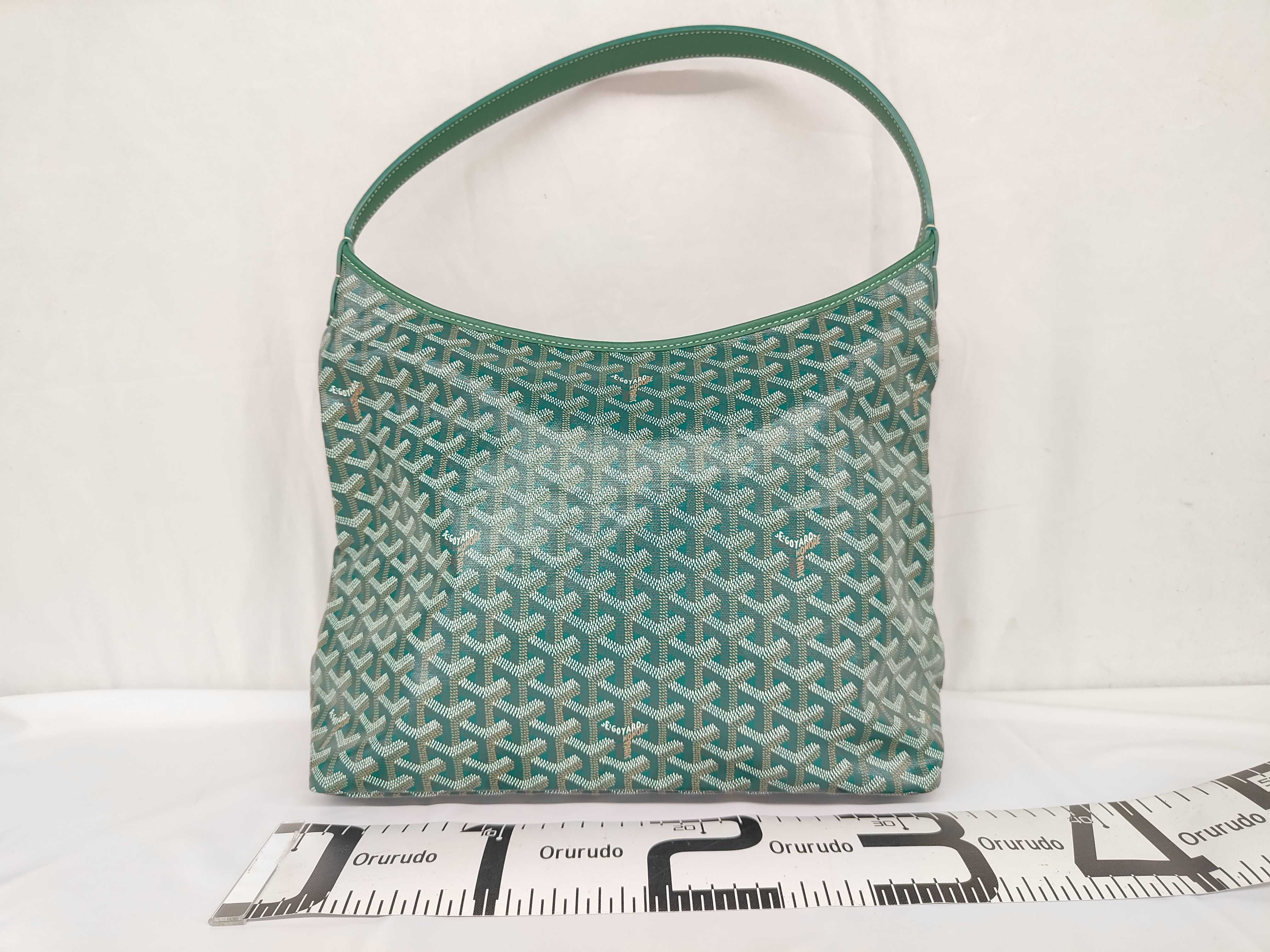 Boheme Hobo Bag, Green Tote Bag — view 2