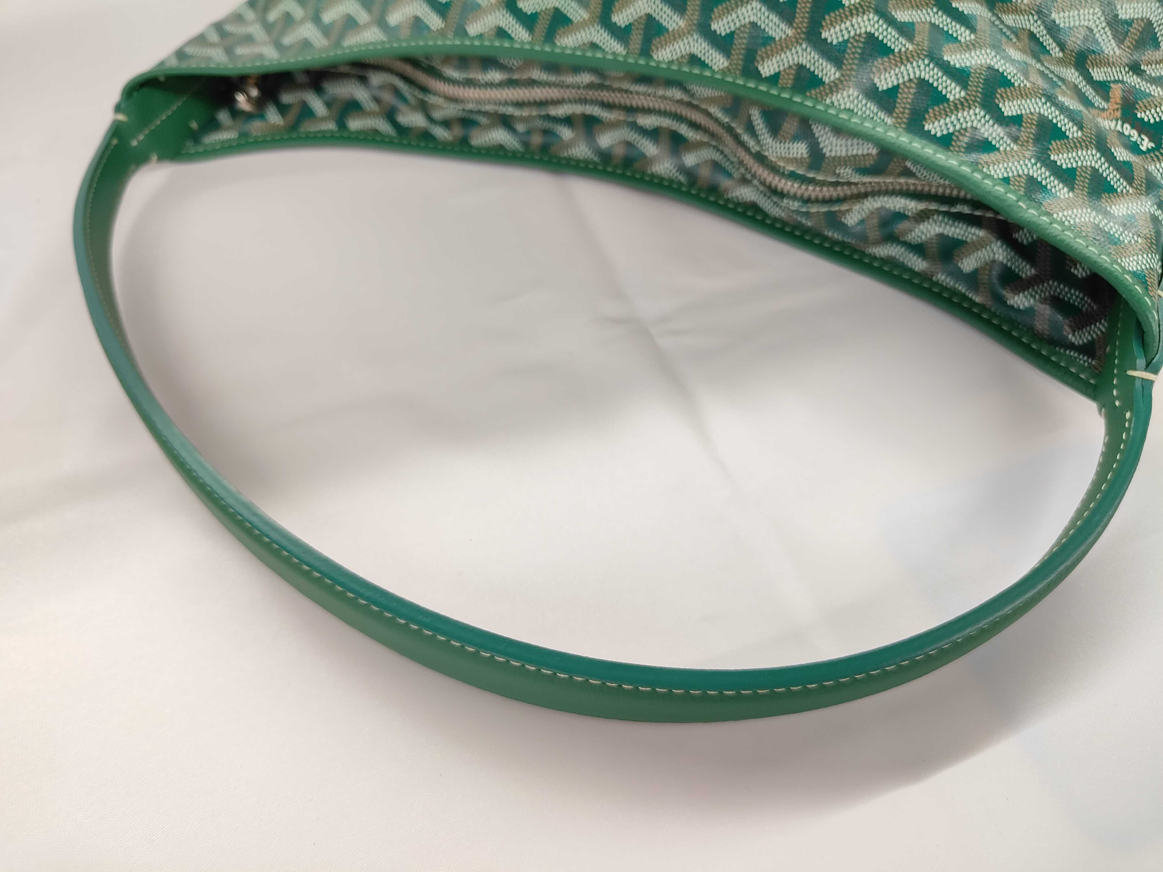 Boheme Hobo Bag, Green Tote Bag — view 3