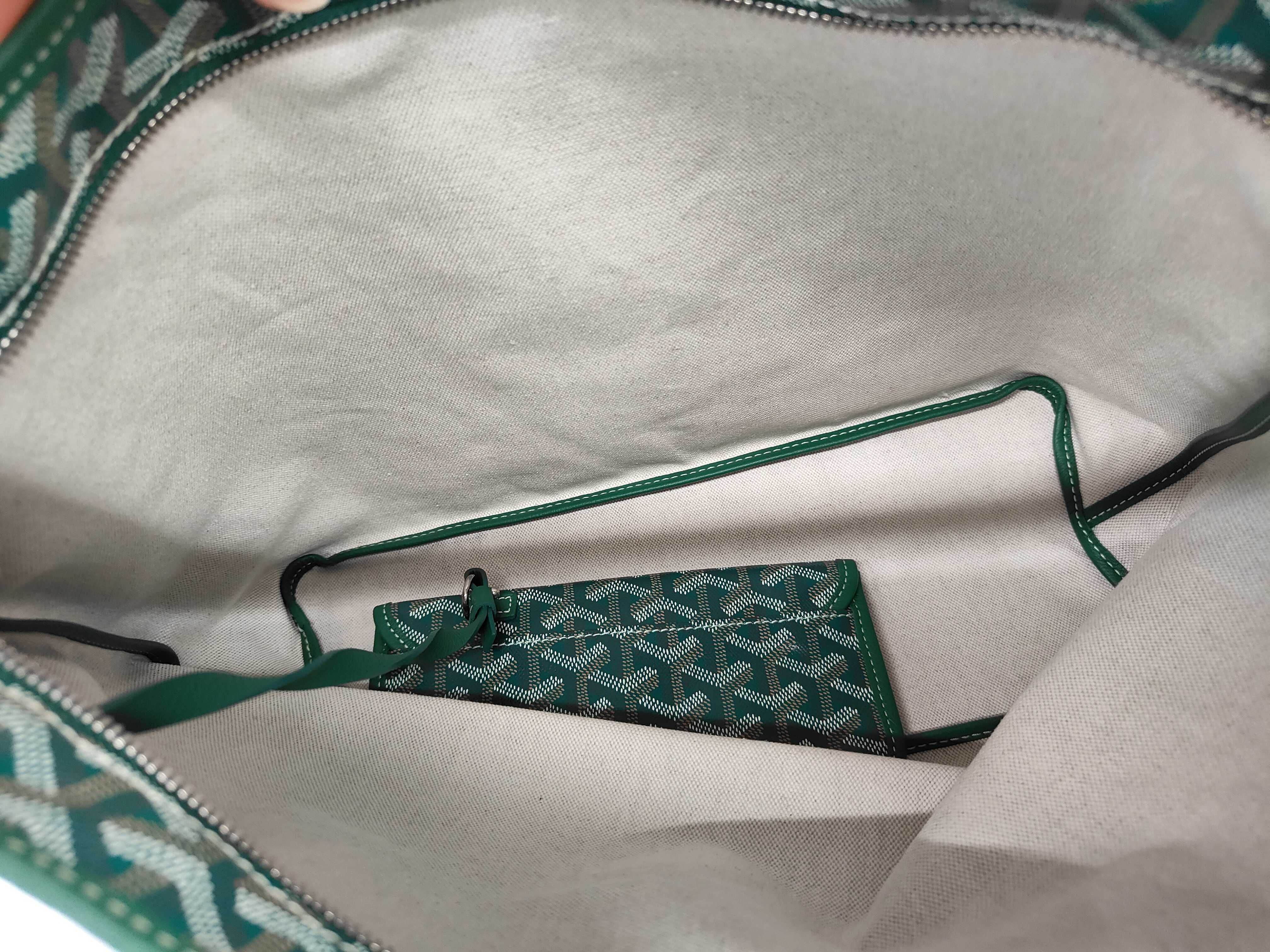Boheme Hobo Bag, Green Tote Bag — view 10