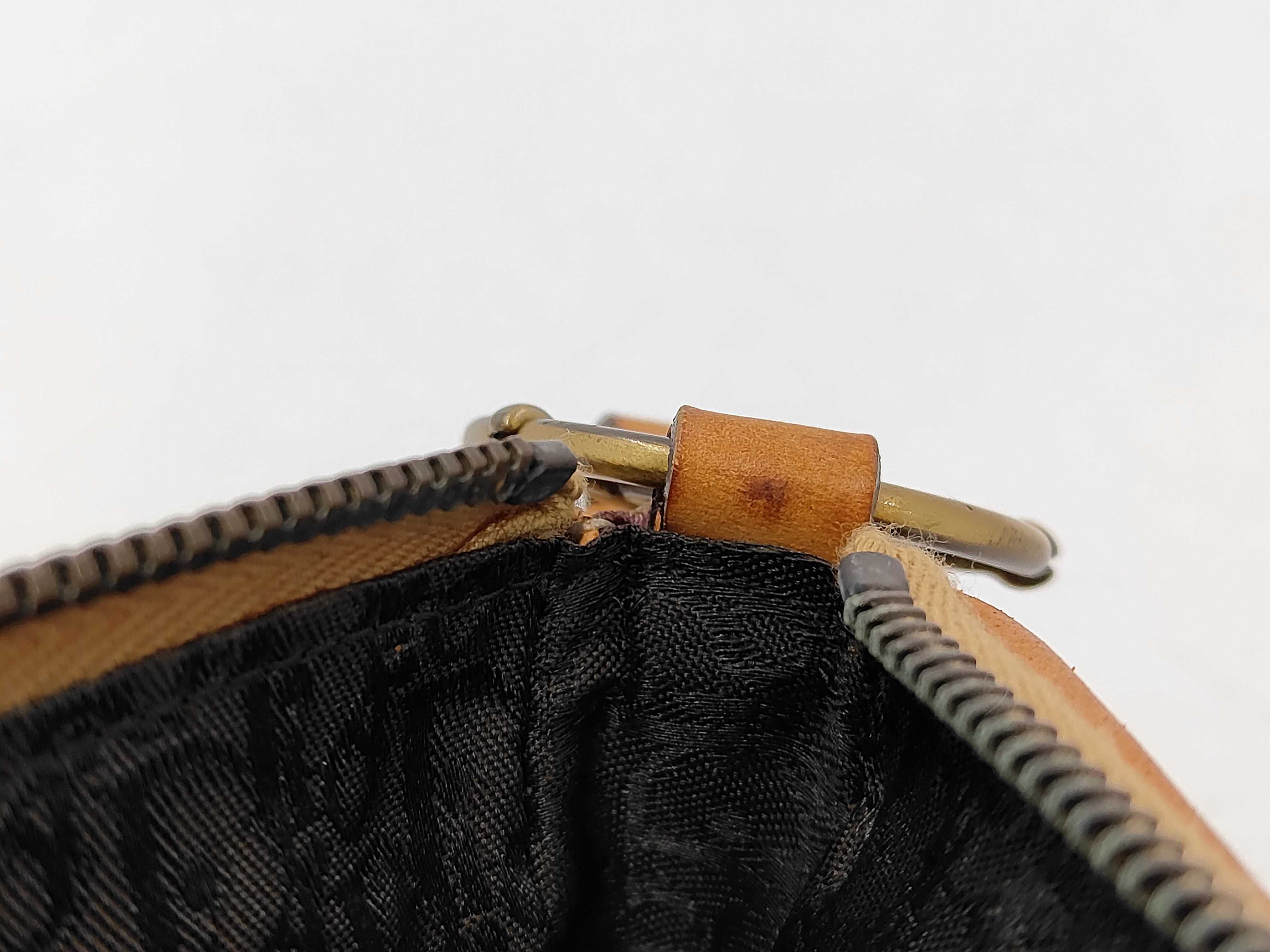 One-Shoulder Bag, Canvas/Leather, Brown/Multi, MONTAIGE CHRIS1947 MA-0022 Handbag — view 12