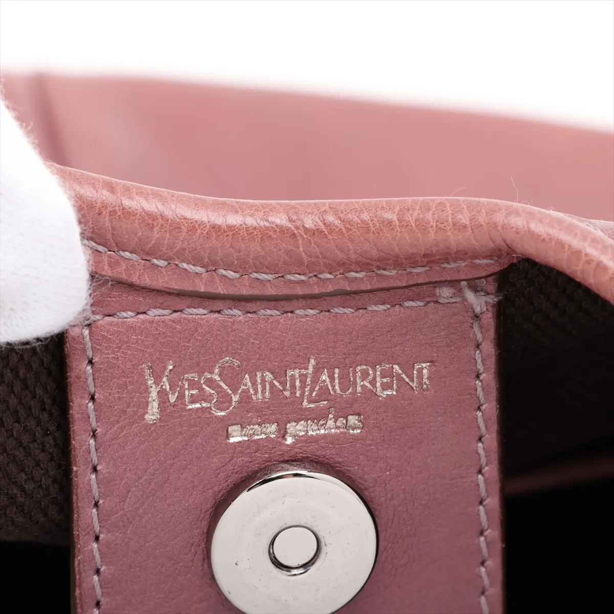 Mombasa Leather Shoulder Bag, Brown — view 9