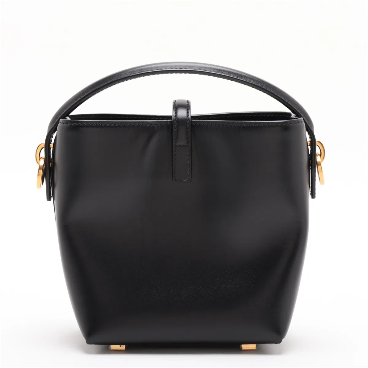 LE 37 mini 765870 Leather 2-Way Handbag, Black — view 2