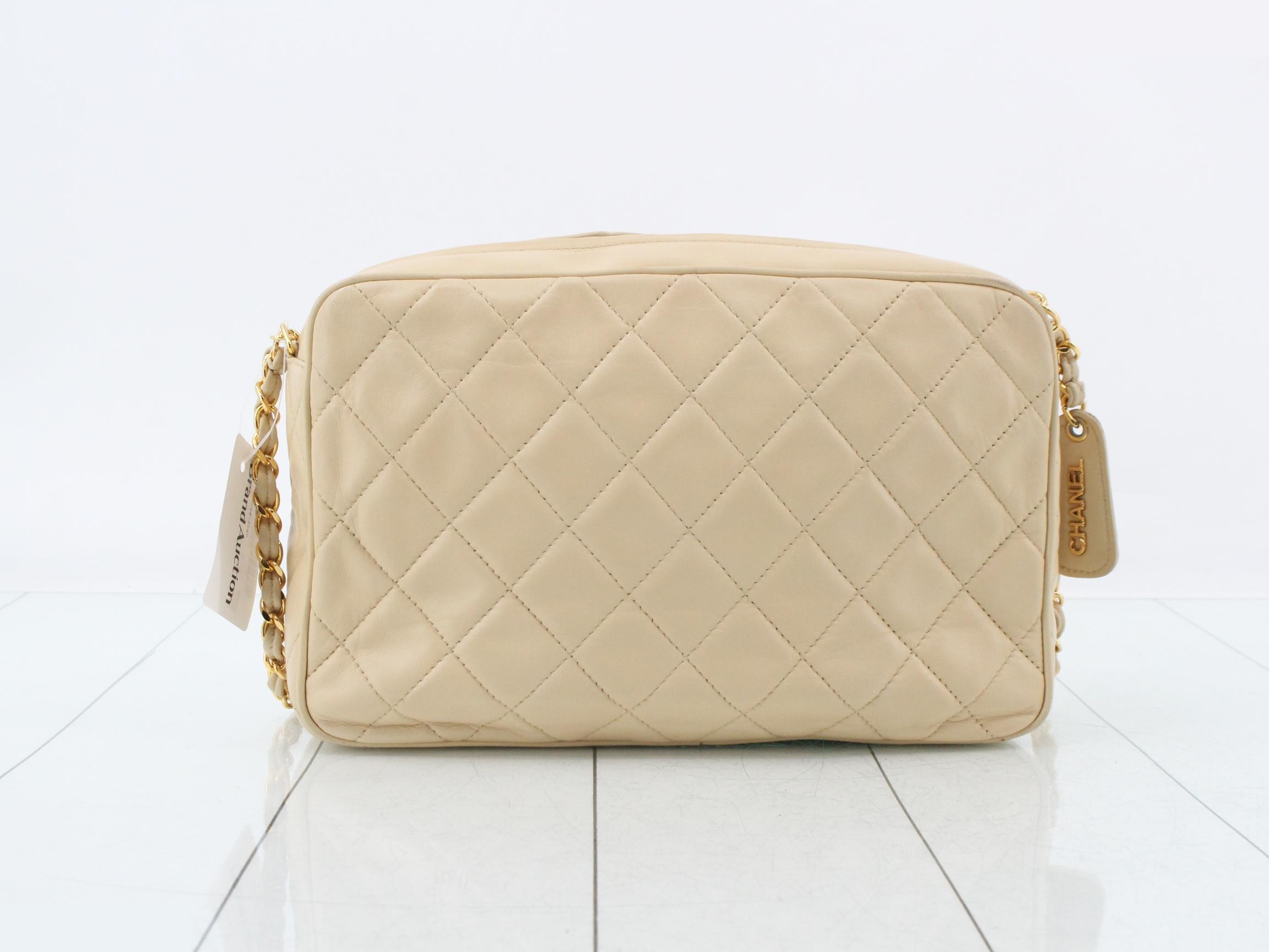 Lambskin Chain Shoulder Bag — view 2