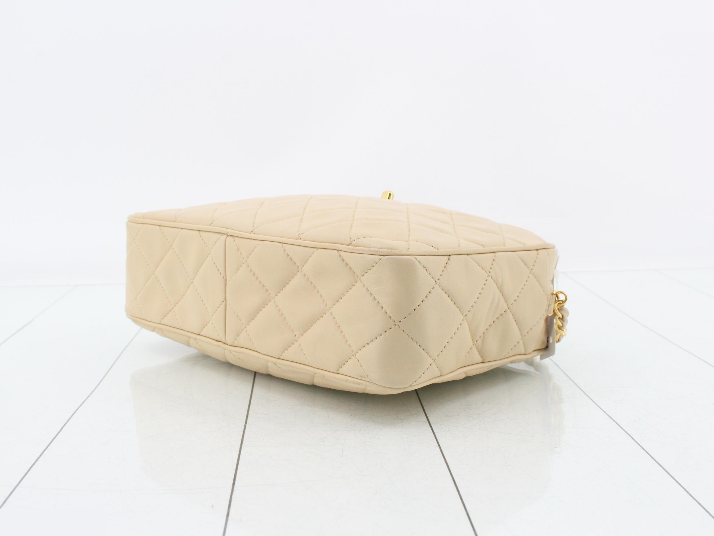 Lambskin Chain Shoulder Bag — view 6