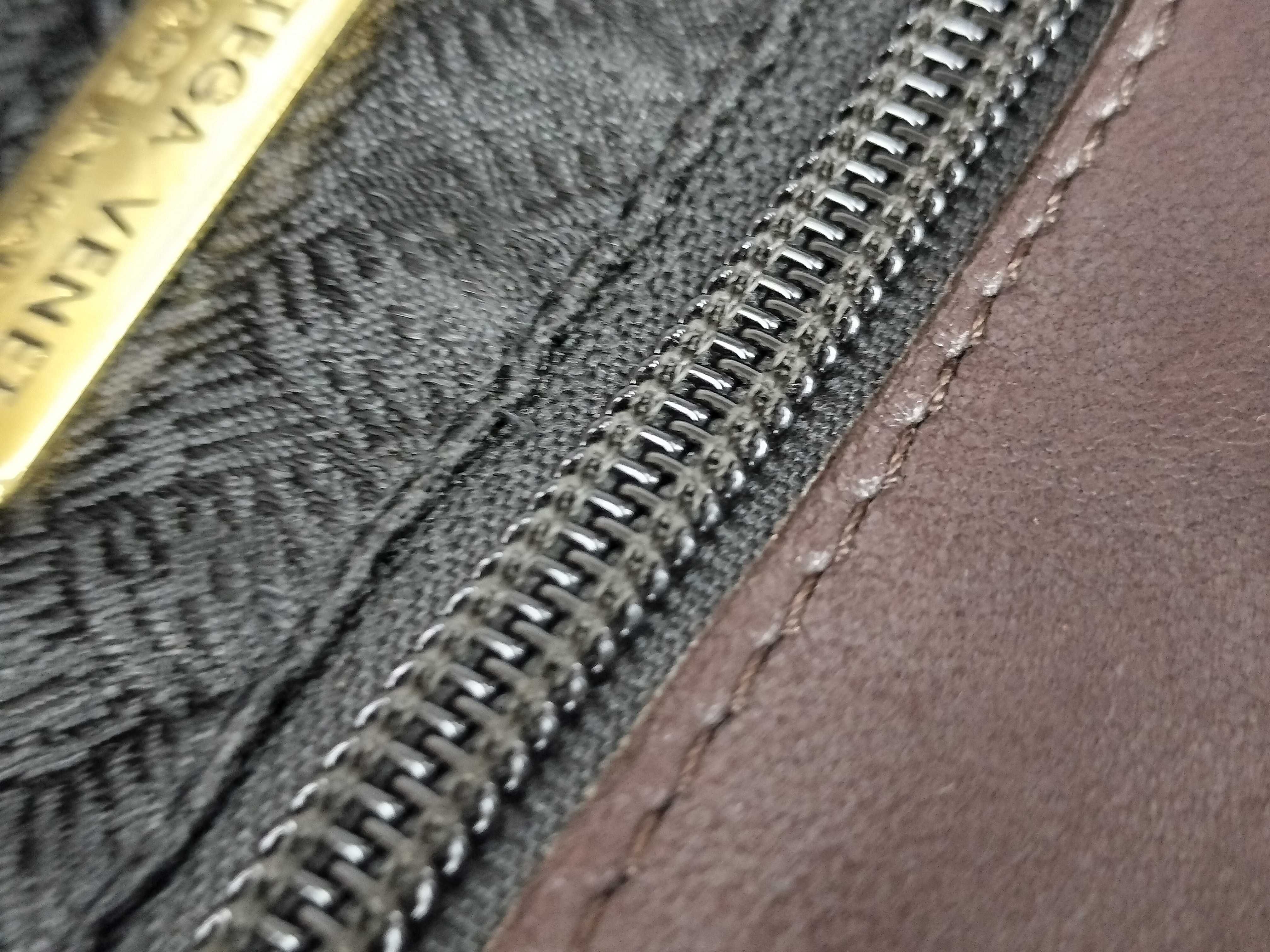 Intrecciato Leather Handbag/Shoulder Bag for Women, Brown Tone — view 12