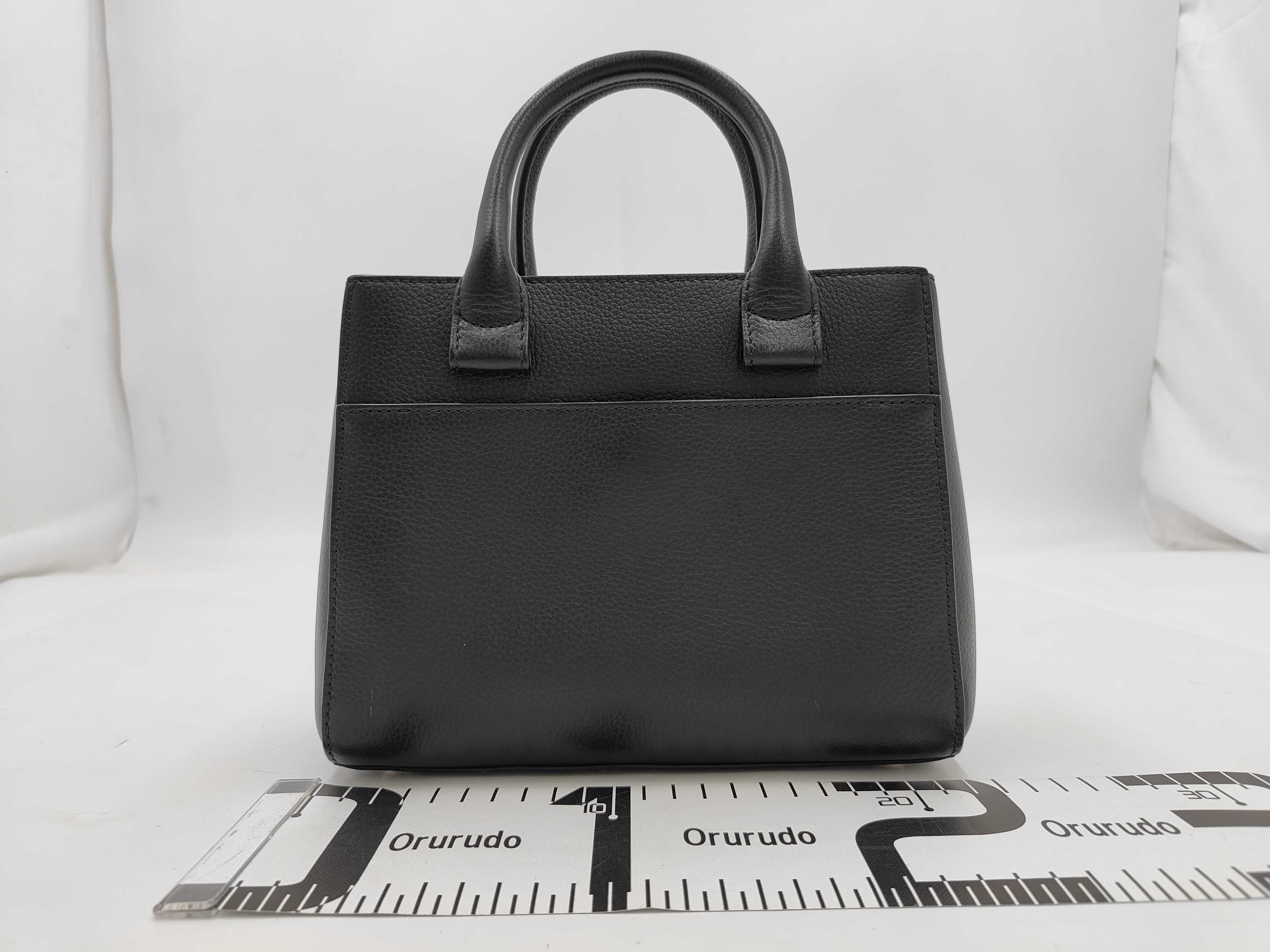 Neo Executive Tote Mini Calfskin Black SS Tote Bag — view 2