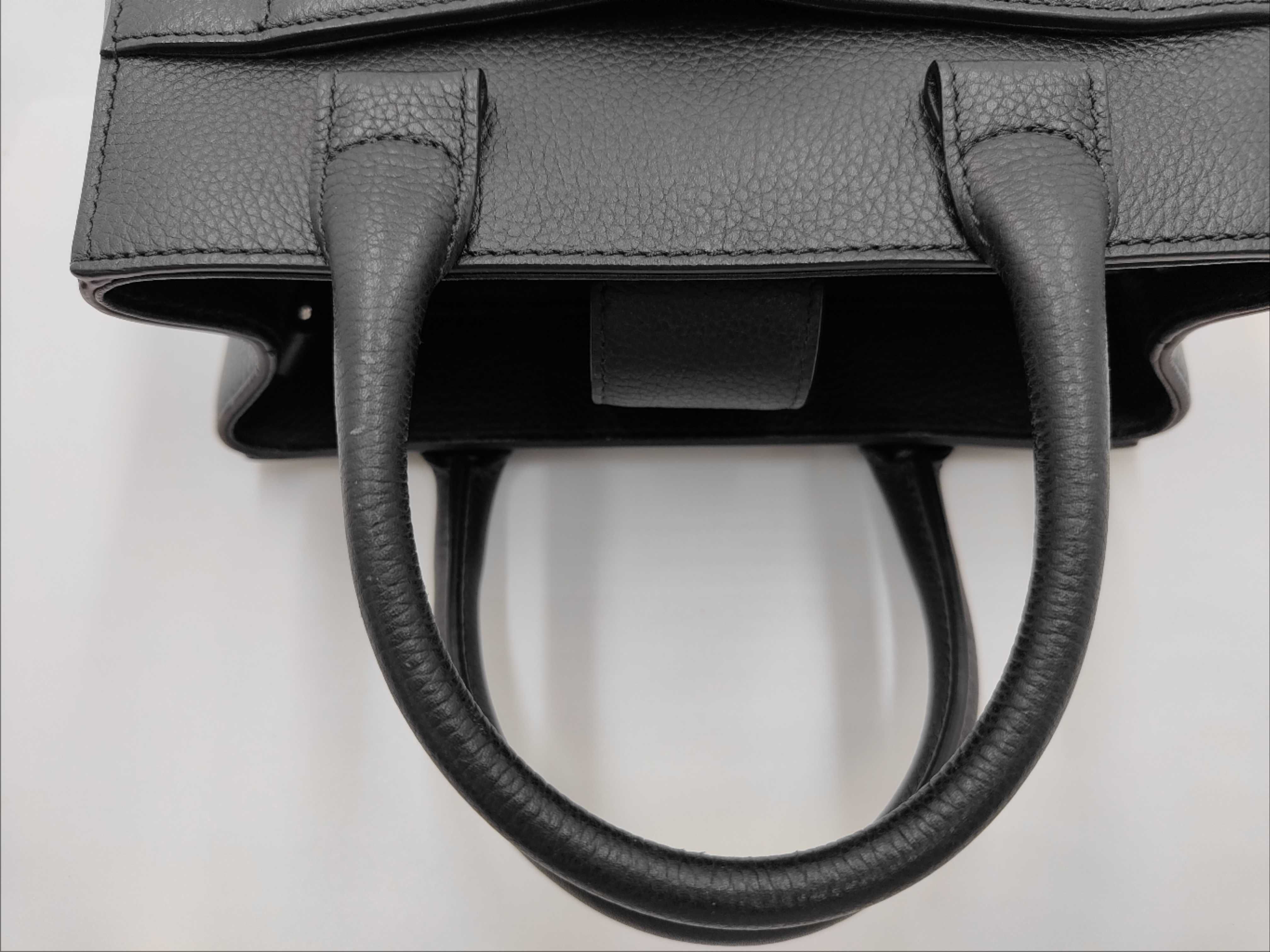 Neo Executive Tote Mini Calfskin Black SS Tote Bag — view 3
