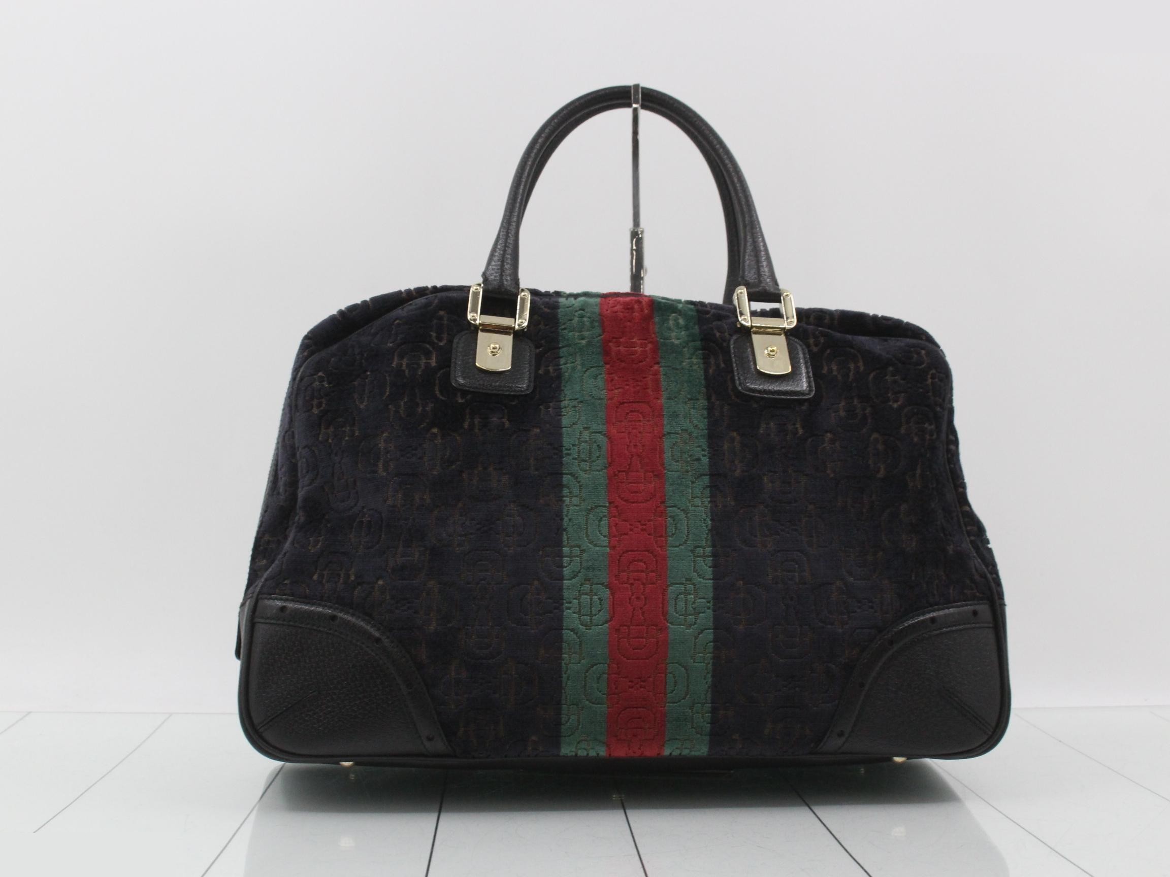 Velour Sherry Line Handbag — view 2