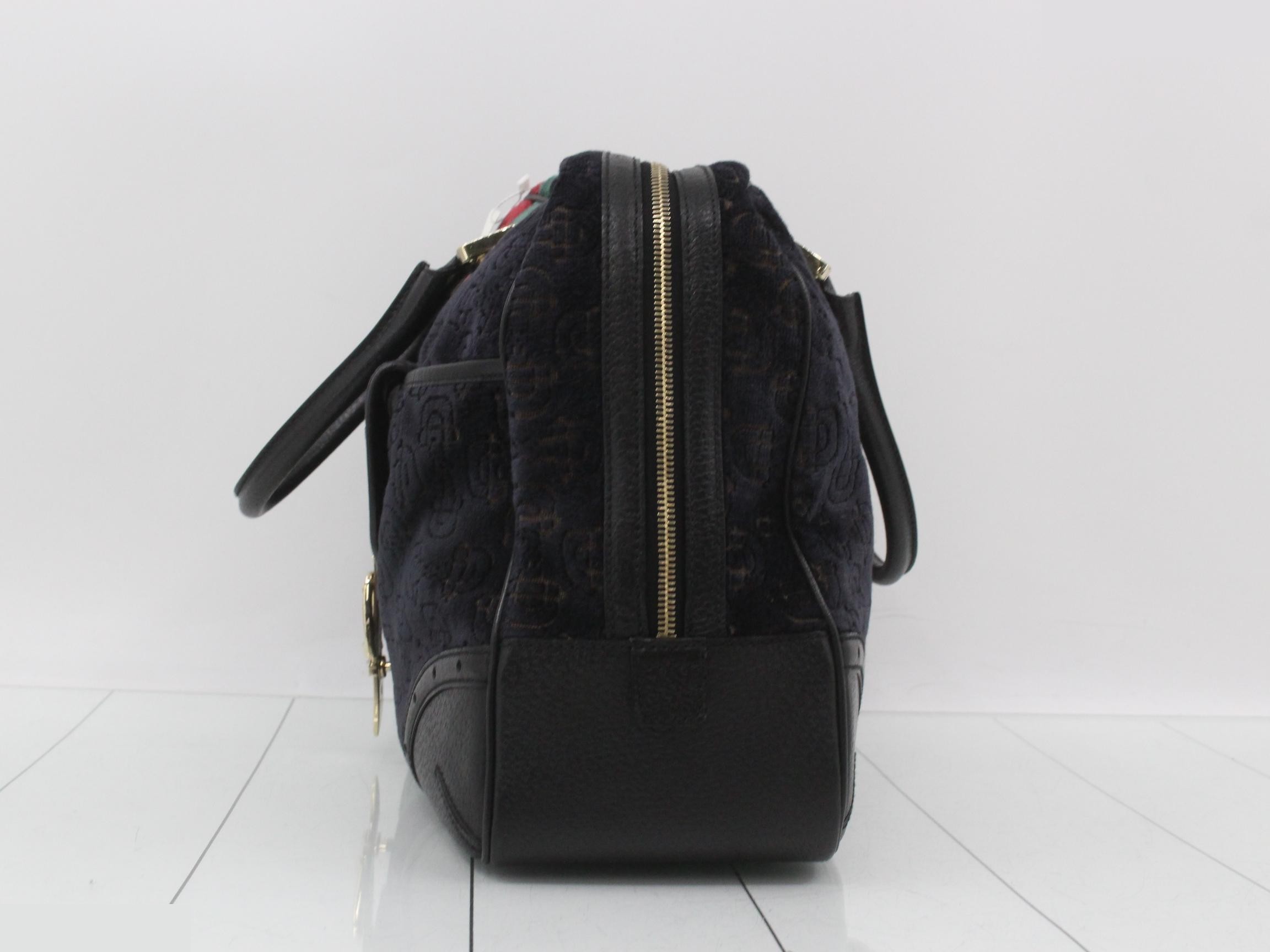 Velour Sherry Line Handbag — view 3