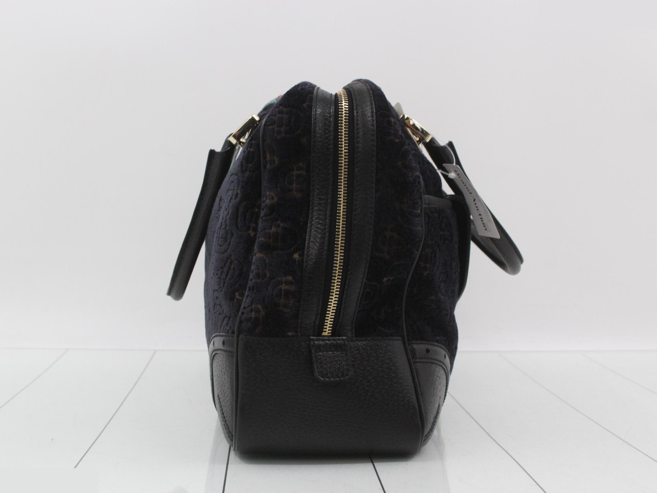 Velour Sherry Line Handbag — view 4
