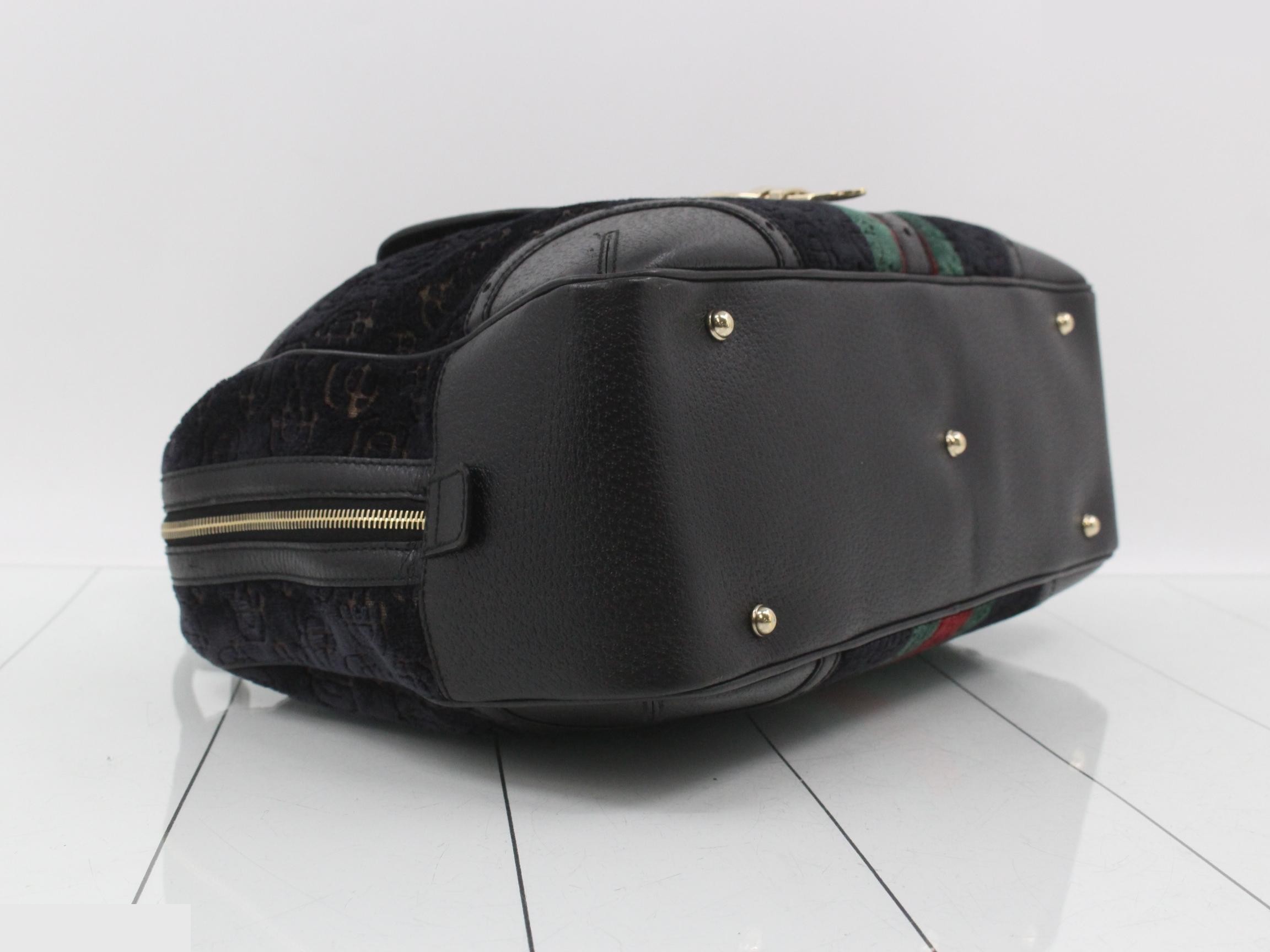 Velour Sherry Line Handbag — view 5