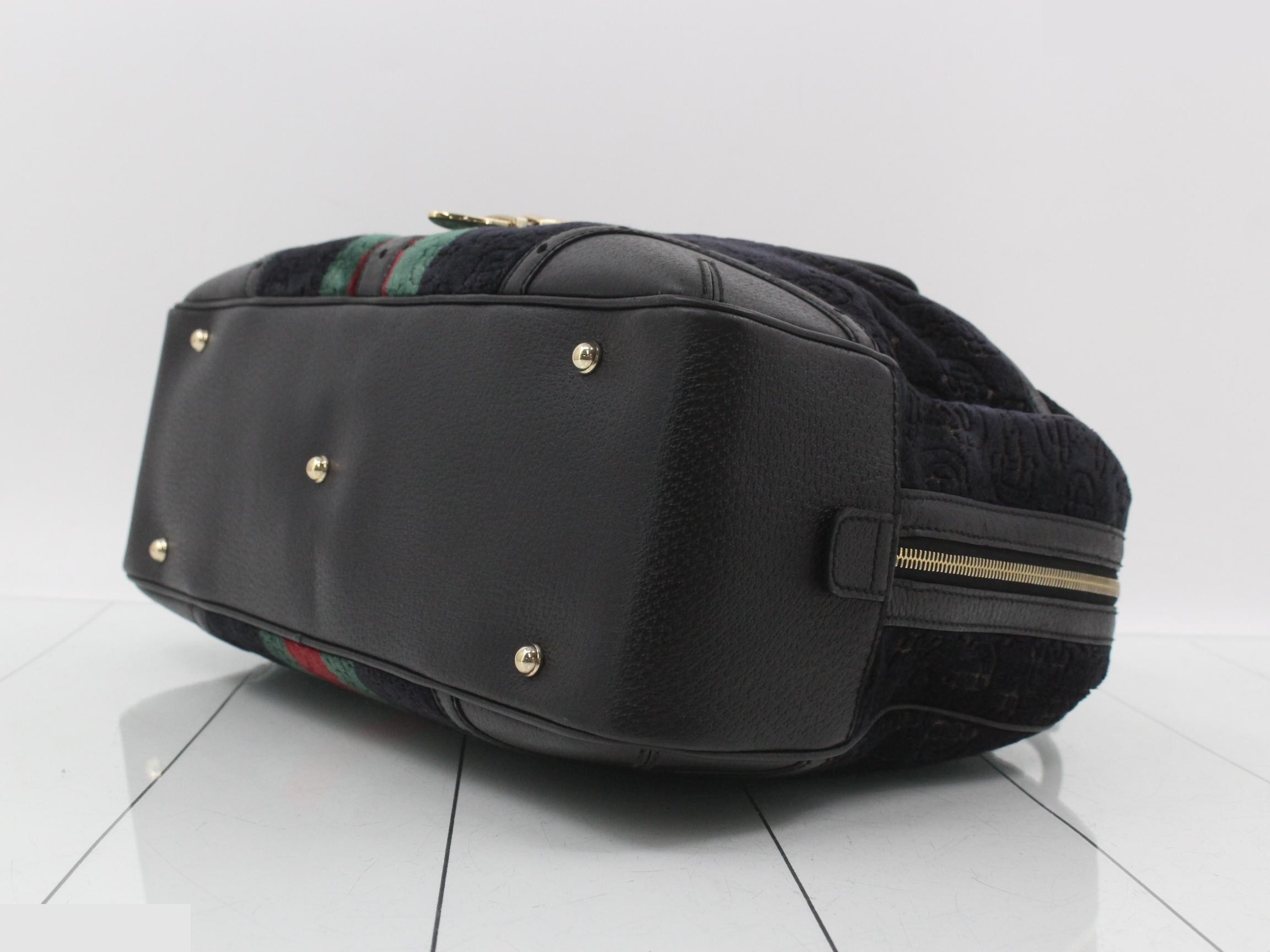 Velour Sherry Line Handbag — view 6