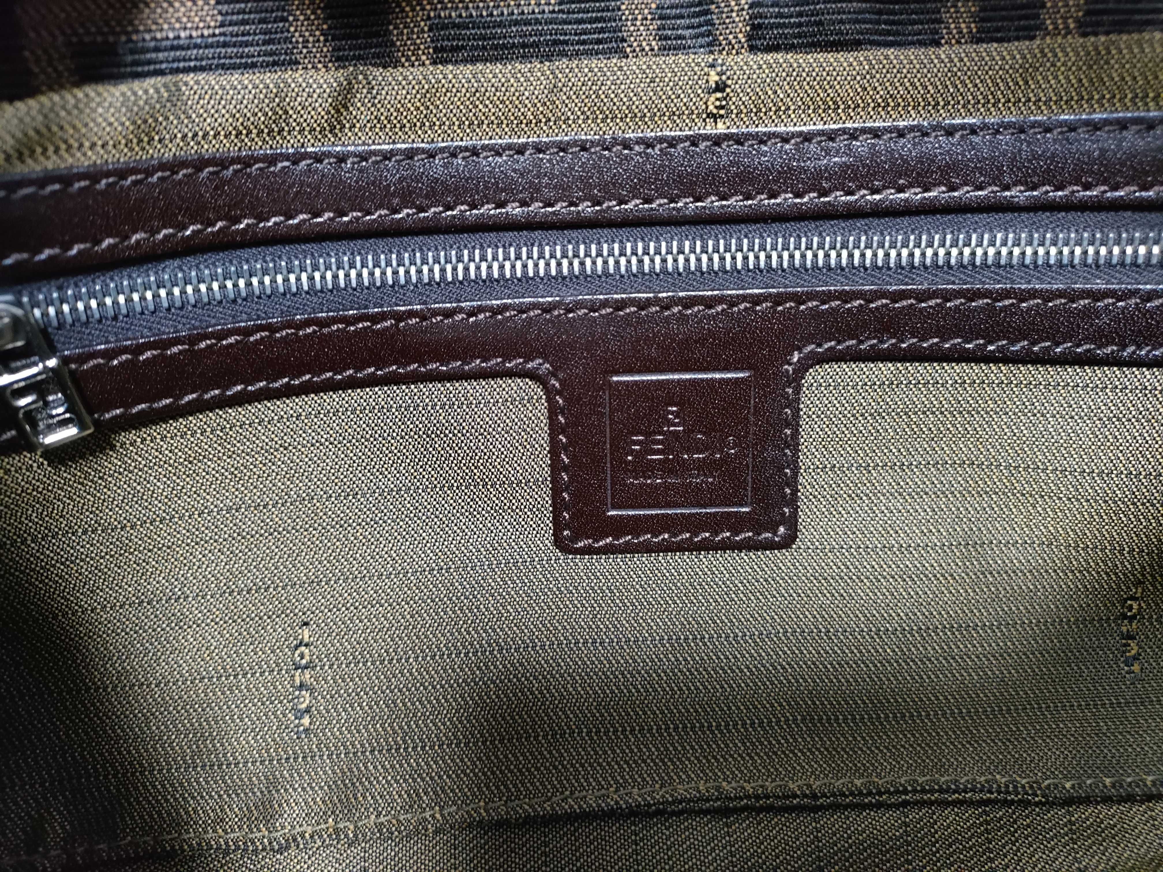 Mamma Bucket Handbag Zucca Pattern Handbag — view 13
