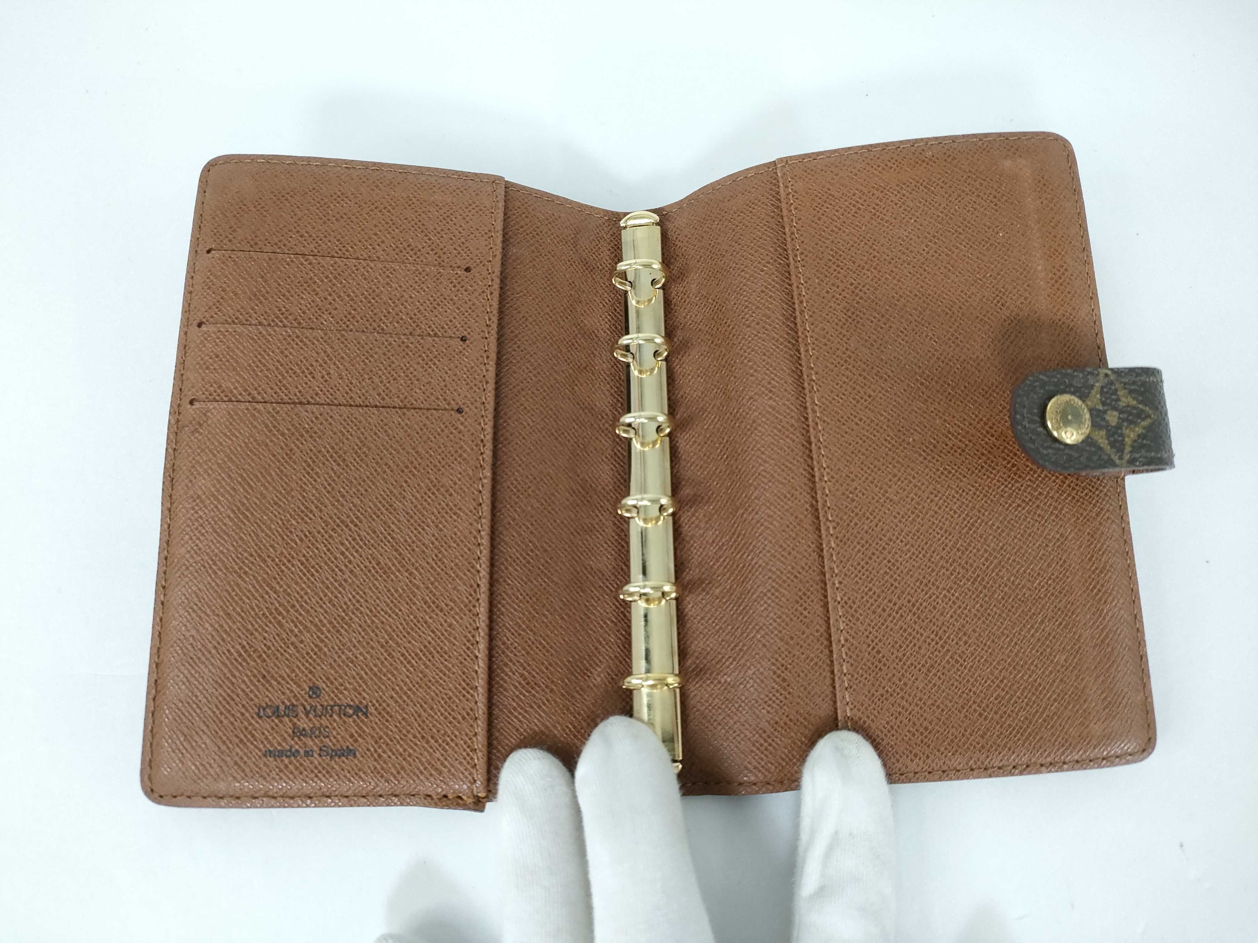 Monogram Louis Vuitton Agenda Notebook Cover — view 8
