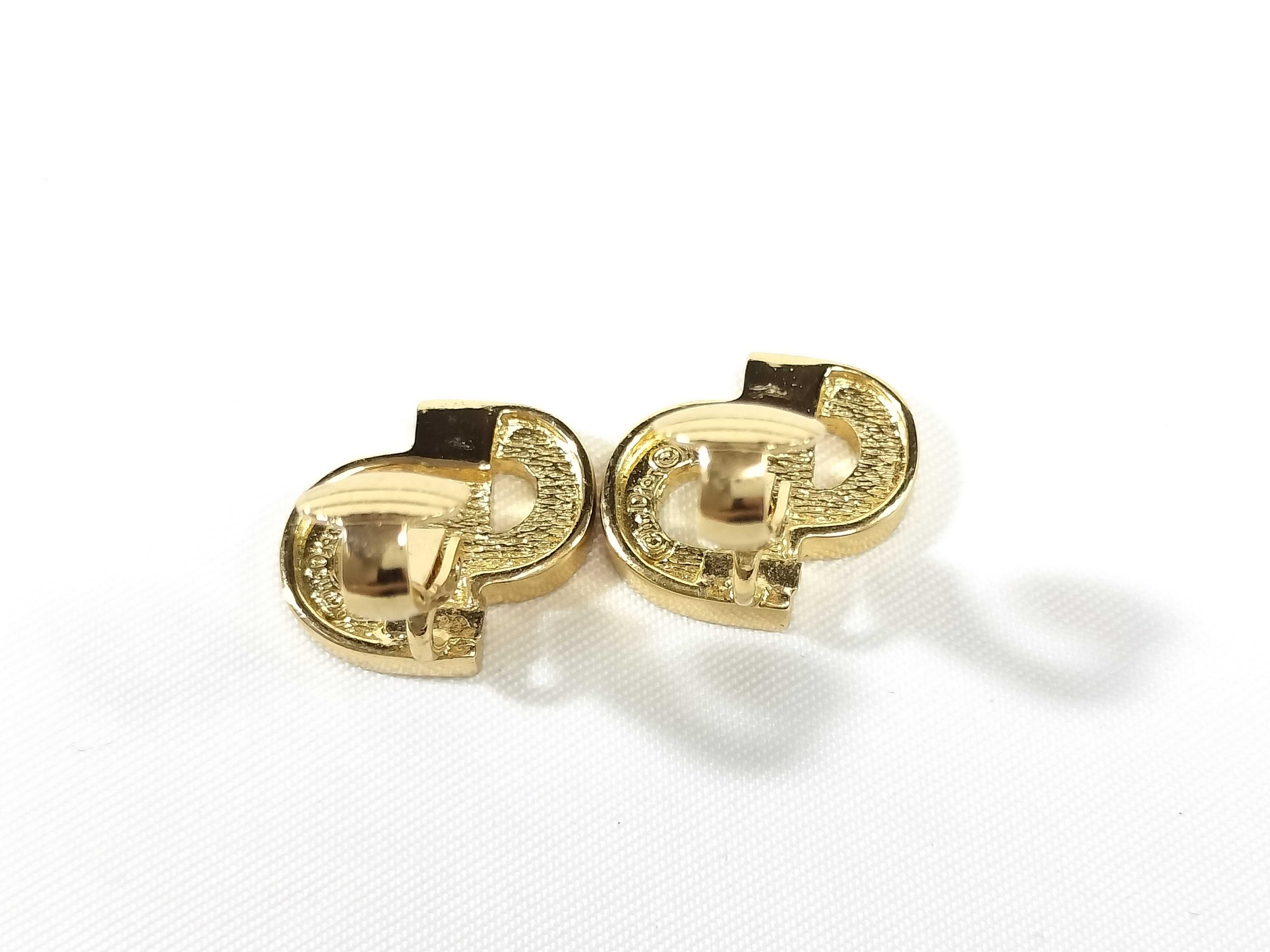 CD Rhinestone Earrings and Other Accessories — view 3
