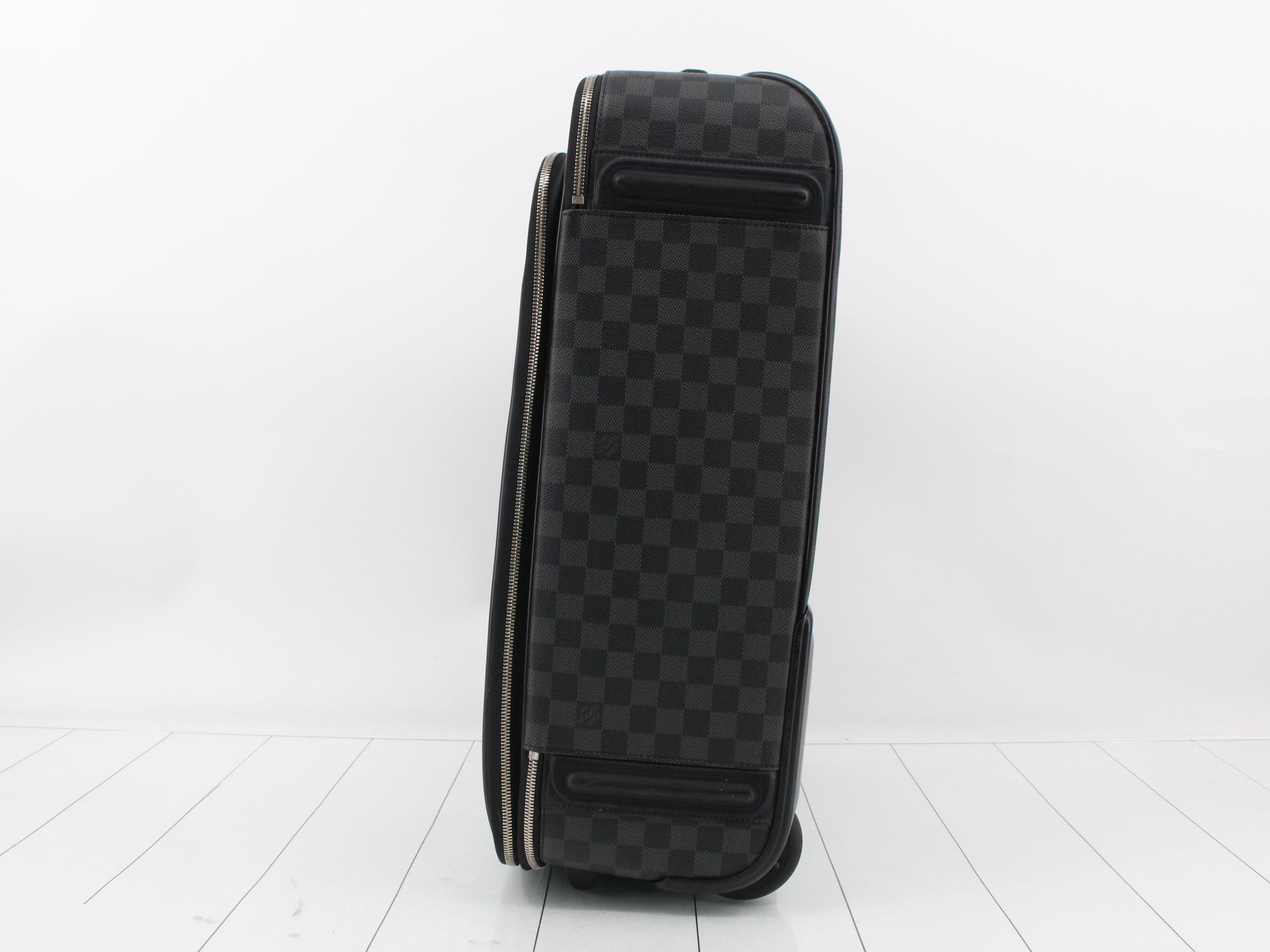 Damier Graphite Pegase 55 Suitcase/Trunk — view 3