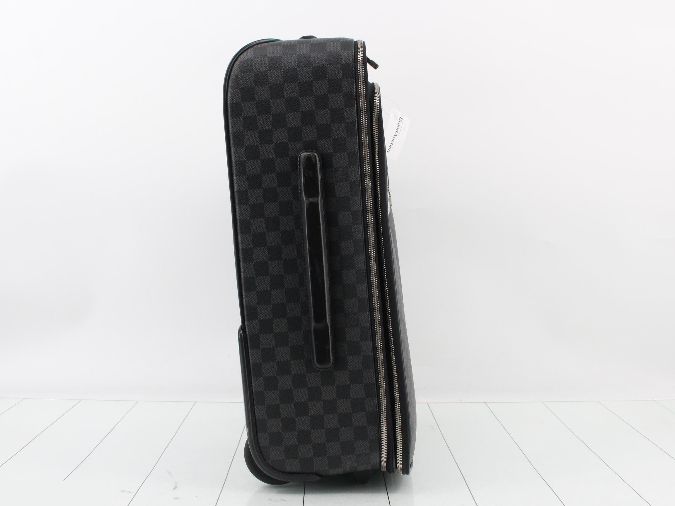 Damier Graphite Pegase 55 Suitcase/Trunk — view 4