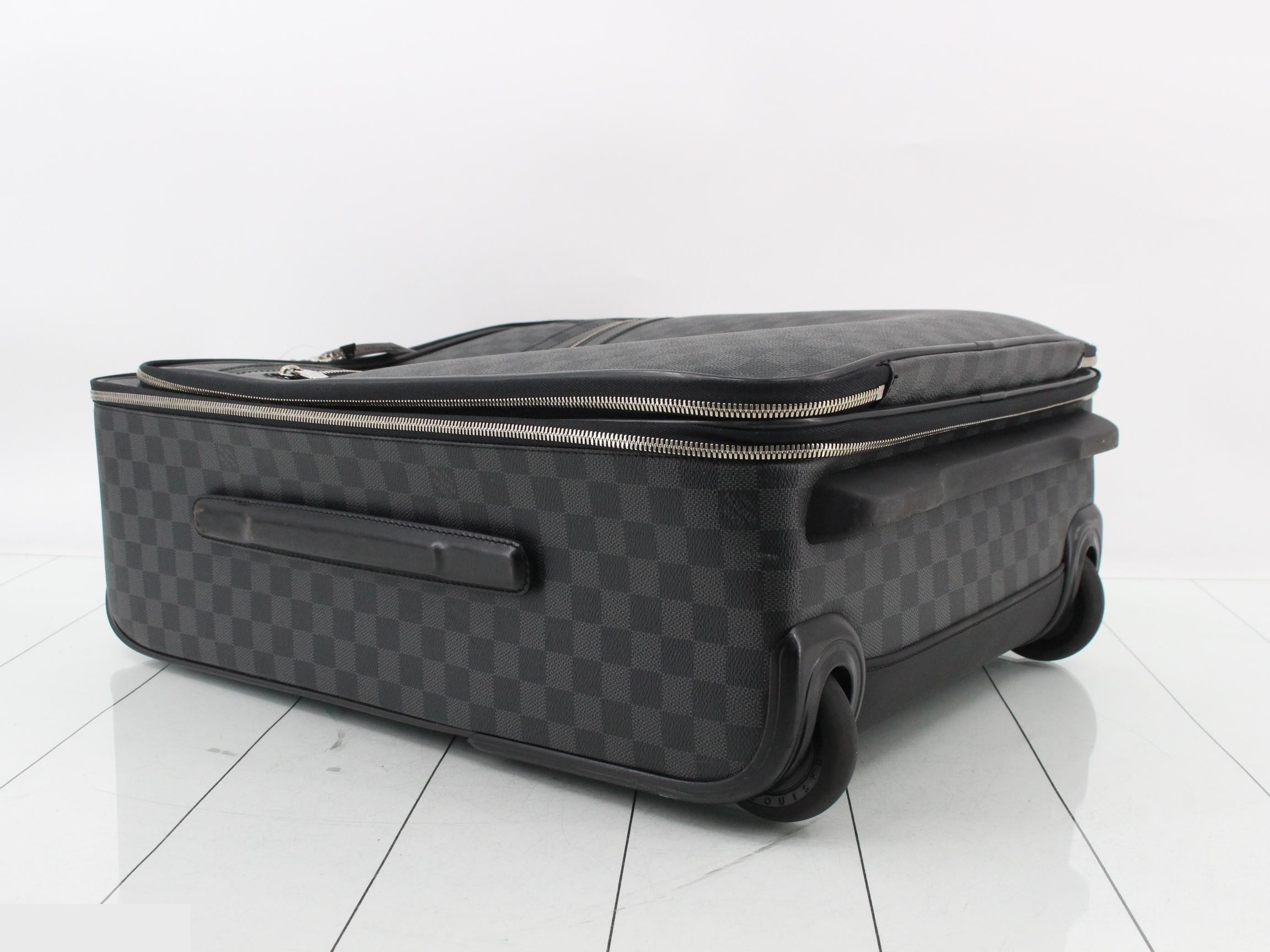 Damier Graphite Pegase 55 Suitcase/Trunk — view 5