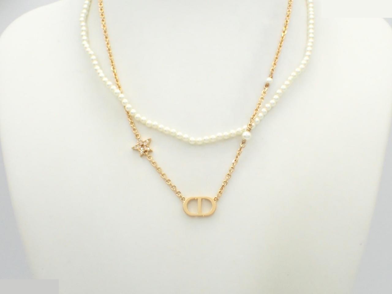 Gold necklace, neck circumference approximately 38 cm — view 3