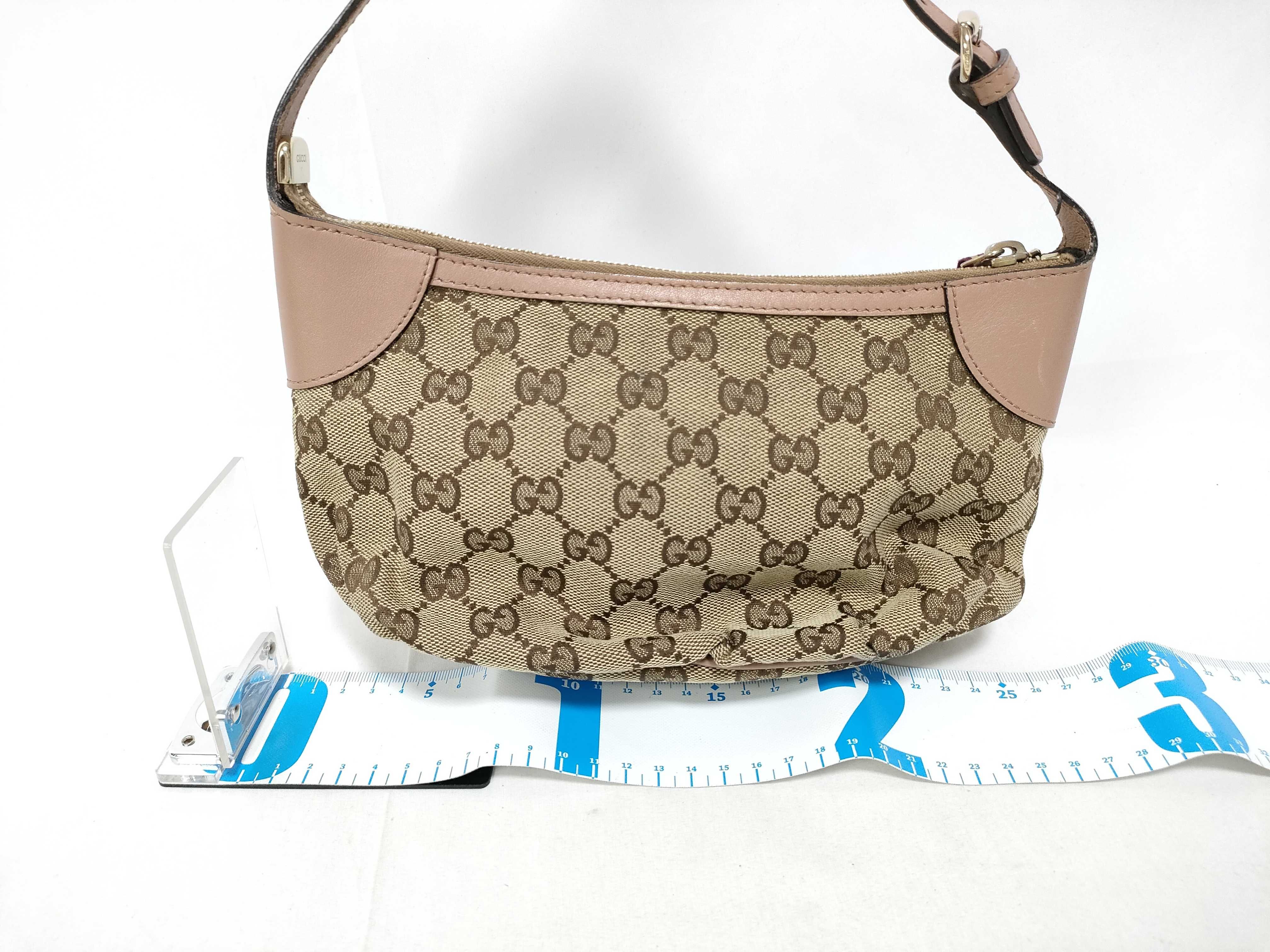 GG Canvas Shoulder Bag, Pink — view 2