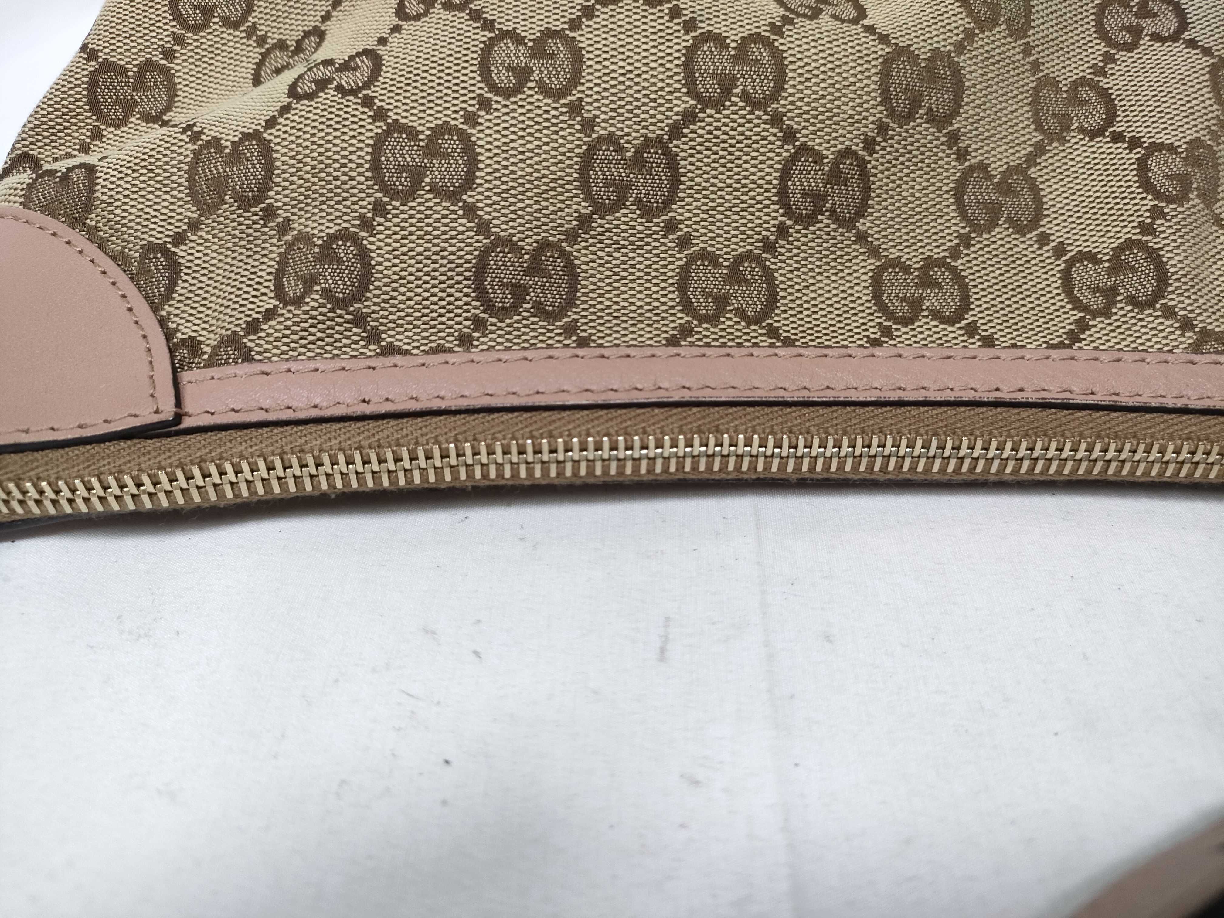 GG Canvas Shoulder Bag, Pink — view 11