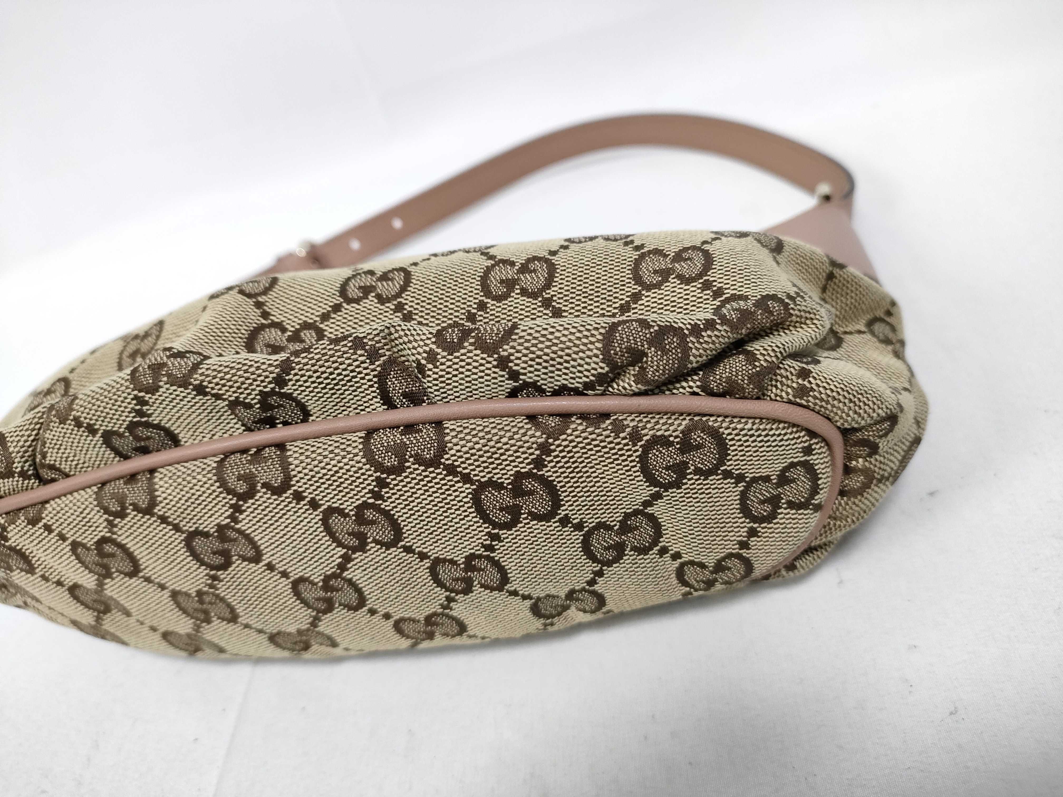 GG Canvas Shoulder Bag, Pink — view 4