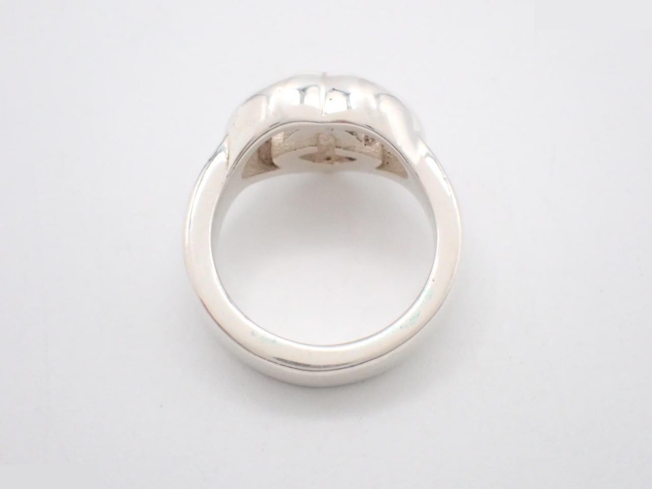 Interlocking G Ring, Lovely Heart, Size 49, AG925, 7.5g — view 3