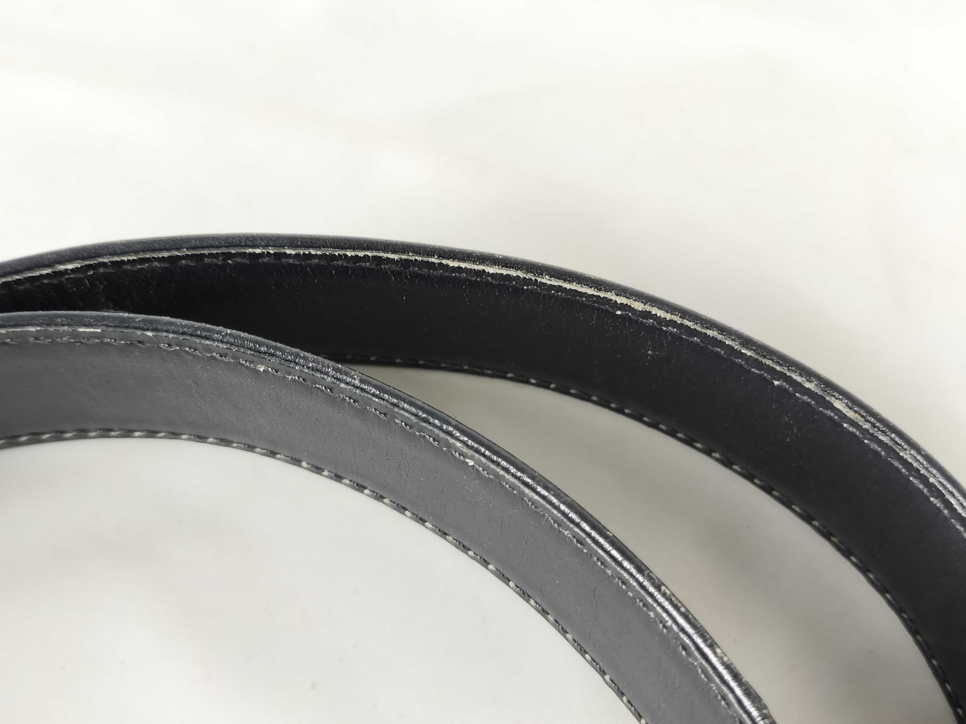 Old Interlocking Leather Belt — view 12