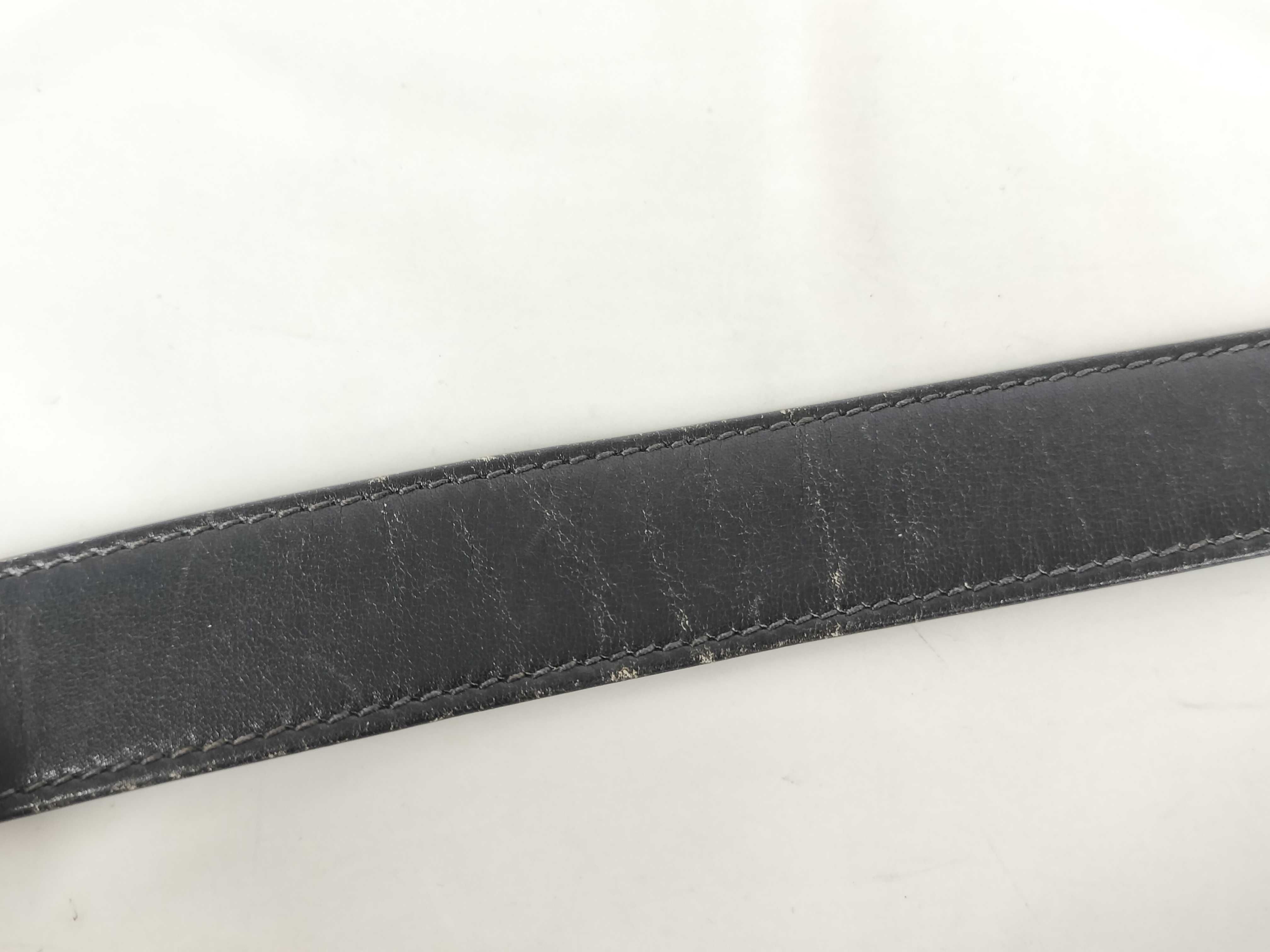 Old Interlocking Leather Belt — view 10